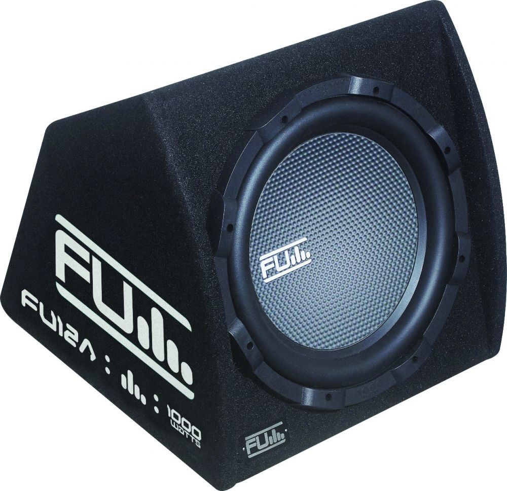 Fli Underground FU12A-F1 - 12" Inch 1000 Watts Active Car Sub Subwoofer Enclosure