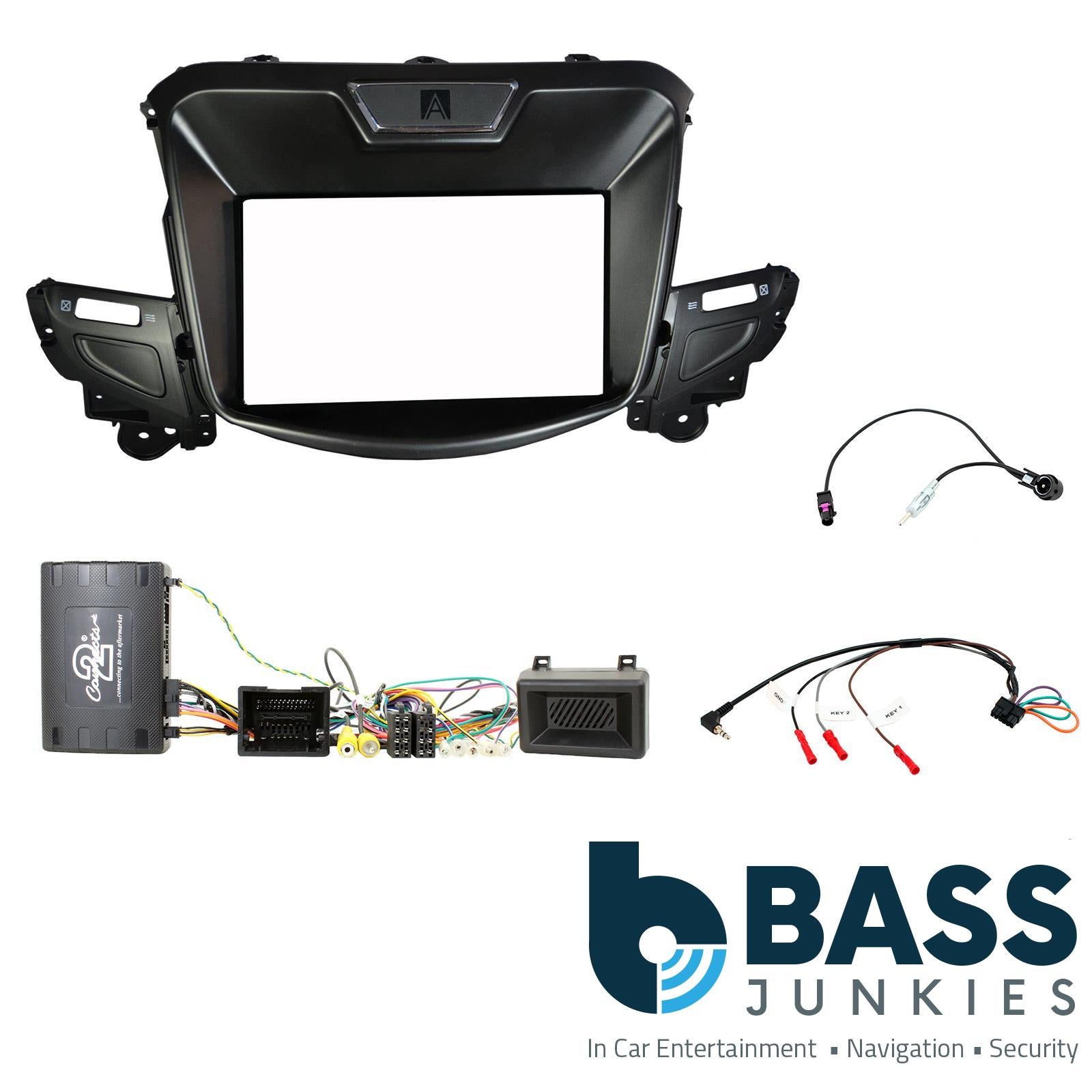 Connects2 CTKCV18 Chevrolet SS 2013 Onwards Car Stereo Double Din Fascia Fitting Kit