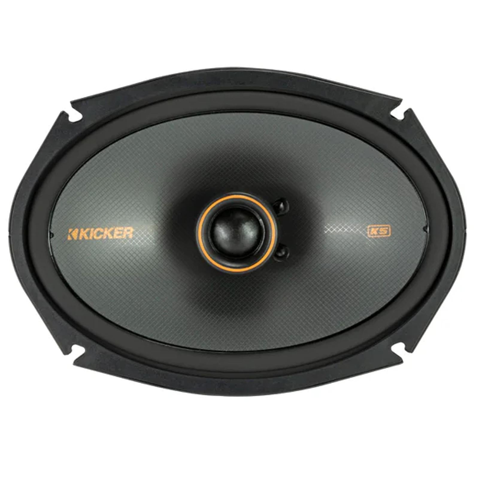 Kicker KA51KSC6904 - KS 6x9" 160 x 230 mm 300 Watts Car Door Coaxial Speakers