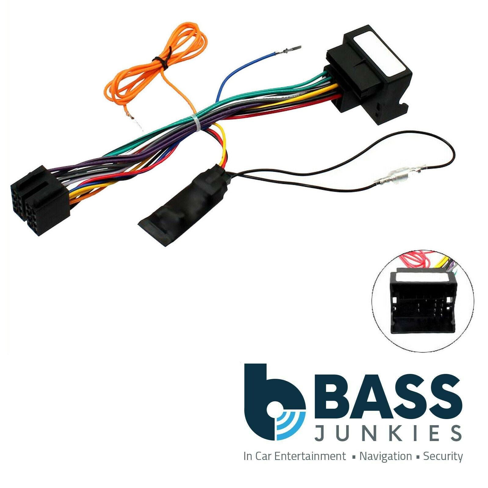 Connects2 CTHUE-CT1 Berlingo C2 C3 C4 C5 and Other Models Car Stereo Wiring ISO Adaptor with Ignition Generator
