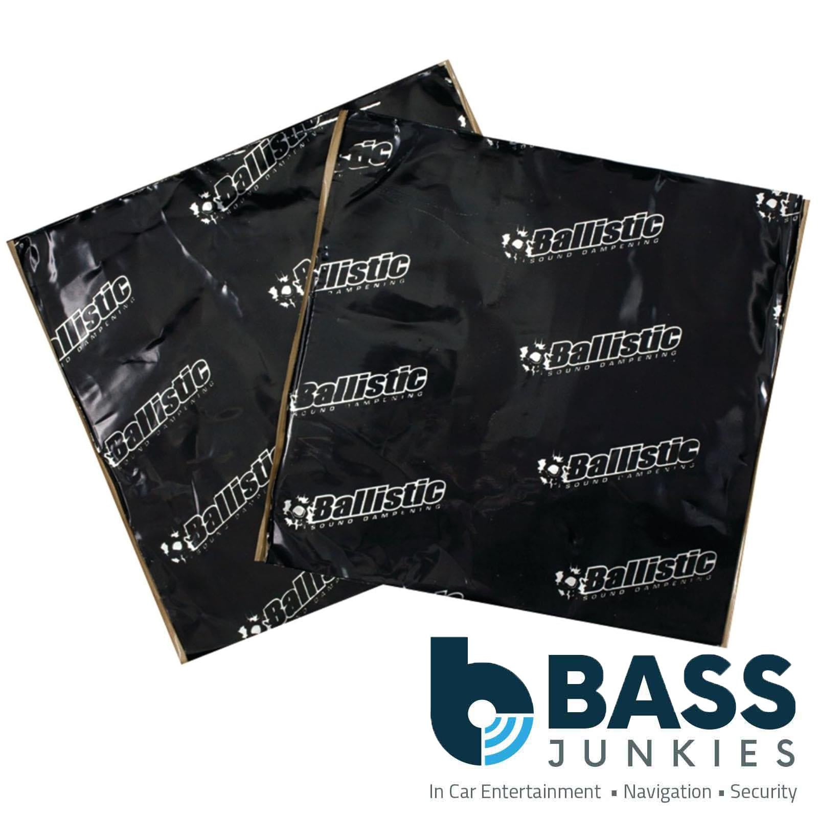 SSSK 2pcs 10"x10" Car Sound Dampening Material Kit