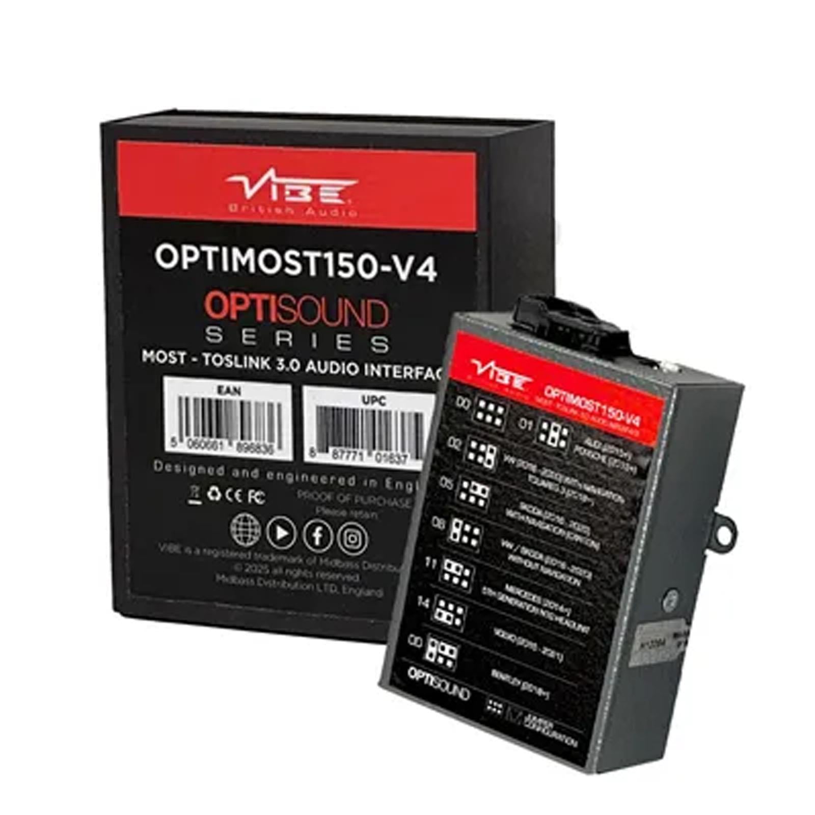 Vibe OPTIMOST150-V4 -  Critical Link MOST150 To link 3.0 to SPDIF Car Converter