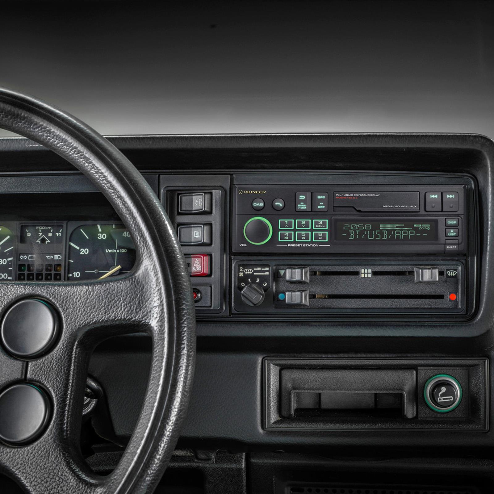 Pioneer SXT-C10PS - Retro Cassette Tape Style Bluetooth DAB+ Radio USB AUX Car Stereo