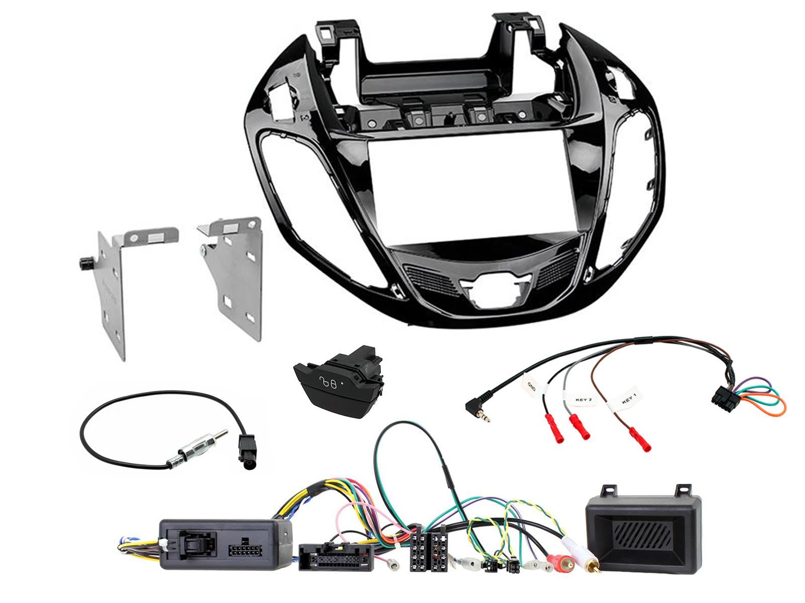 Connects2 CTKFD38C Ford B-Max 2012 On Car Stereo D/Din Fascia & Steering Wheel Interface