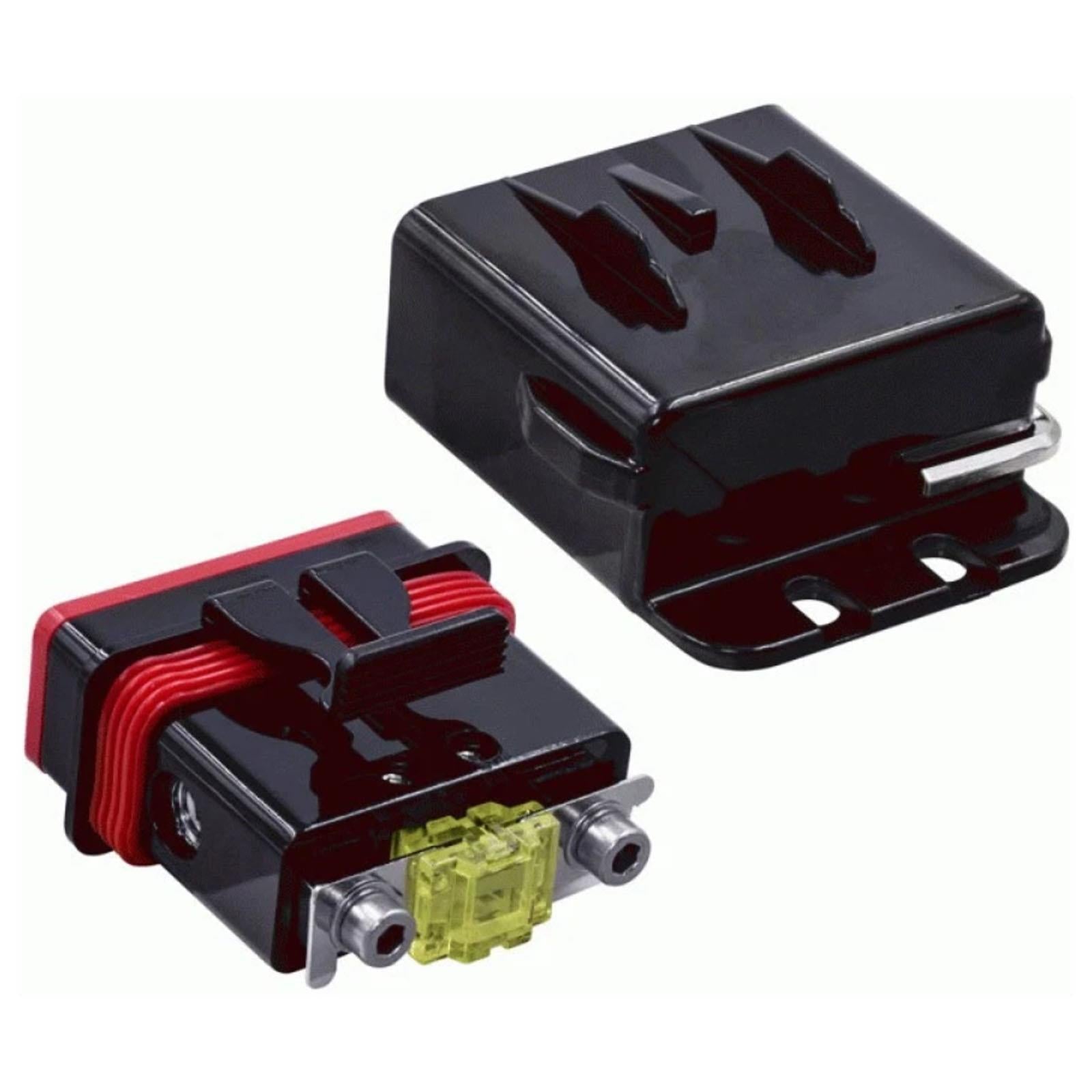 IBR81 Universal Waterproof Dual ATC or MINI ANL Fuse Holder 4/8GA