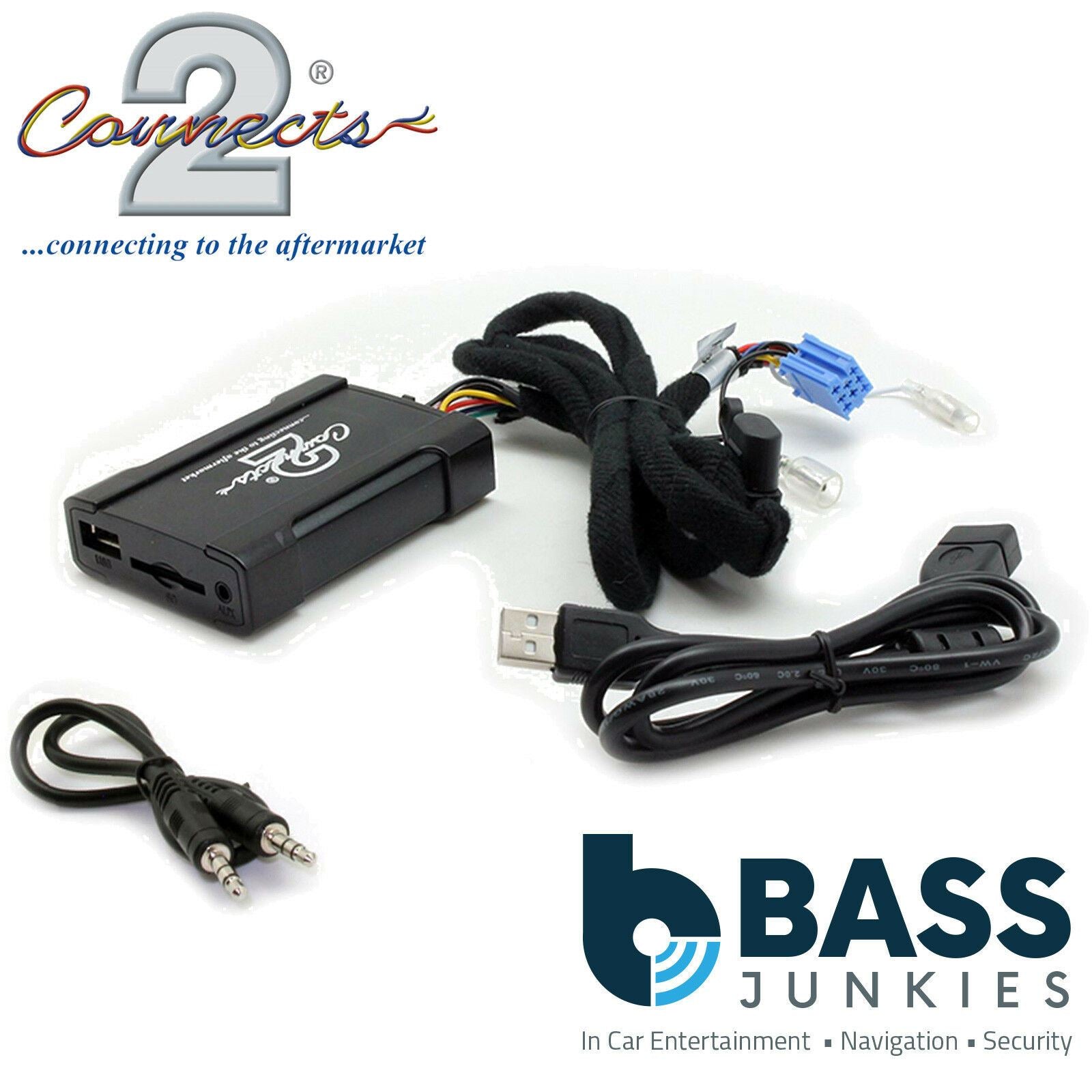 Connects2 CTACTUSB002 Citroen C2 C3 C5 C8 C4 DS3 DS4 Car USB SD AUX In Interface Adaptor