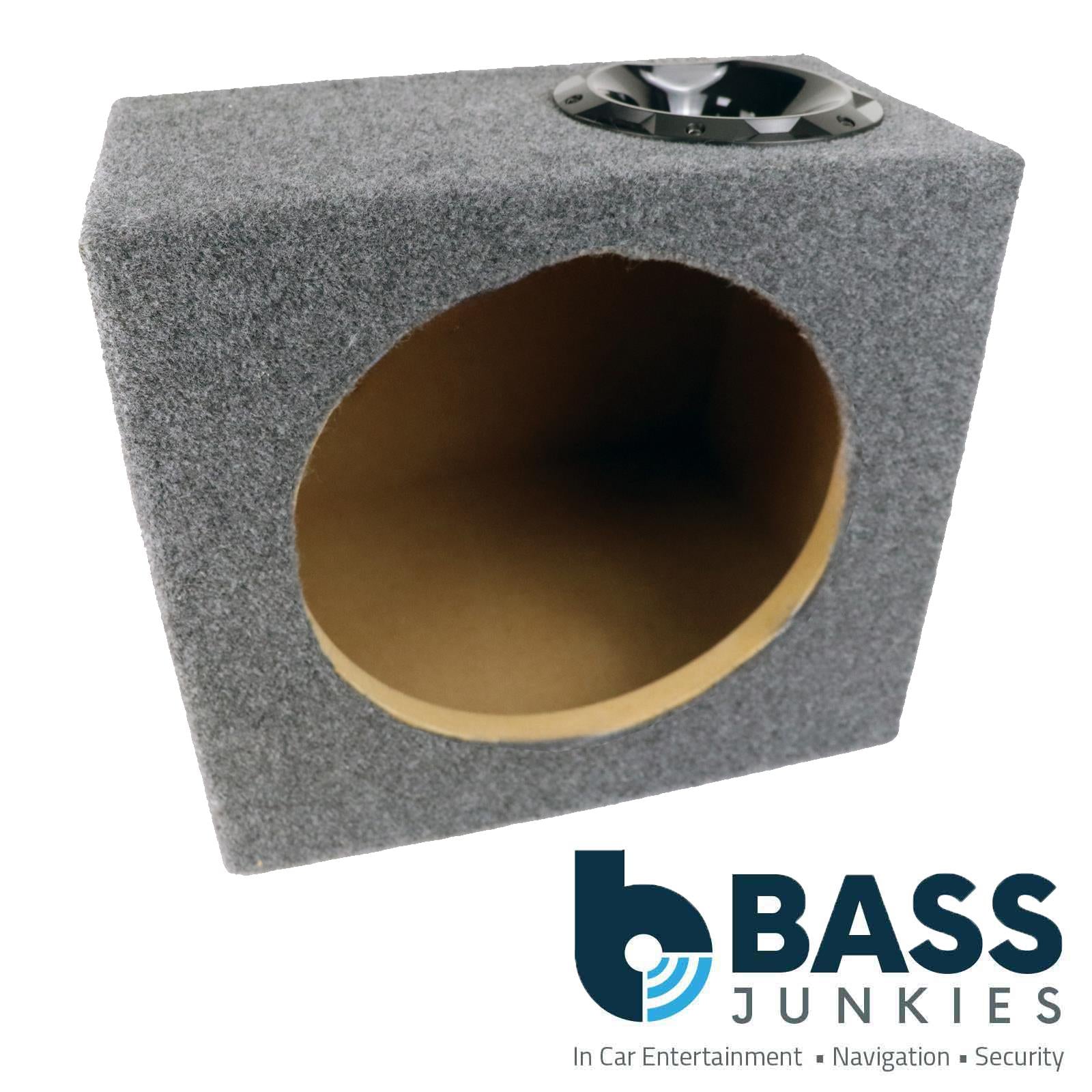 Recoil SUB12PG - Single 30cm 12" Inch Ported Grey Carpet Car Subwoofer Bass Box