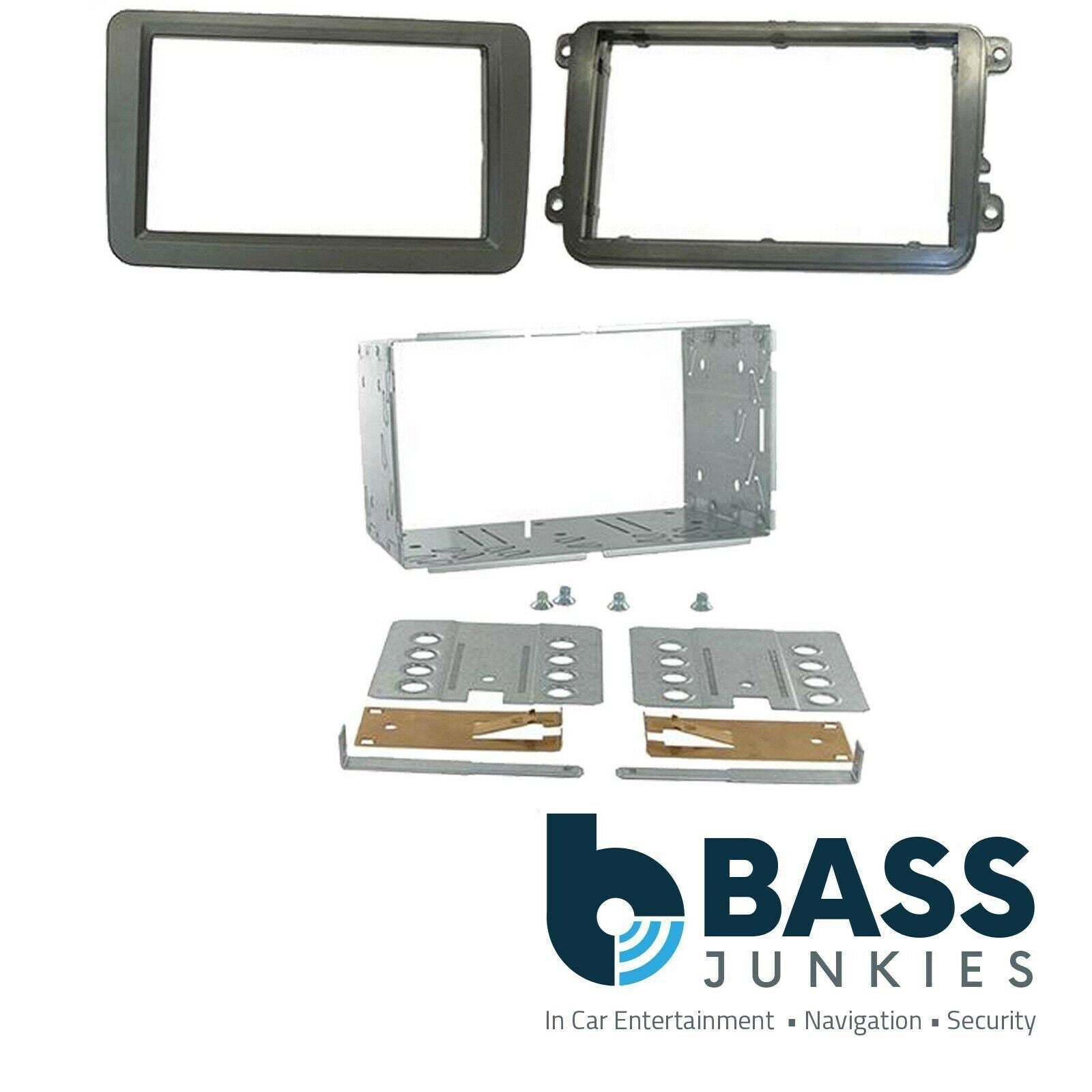 Connects2 VW01A Volkswagen EOS 2006 On Car Stereo Double Din Fascia Panel