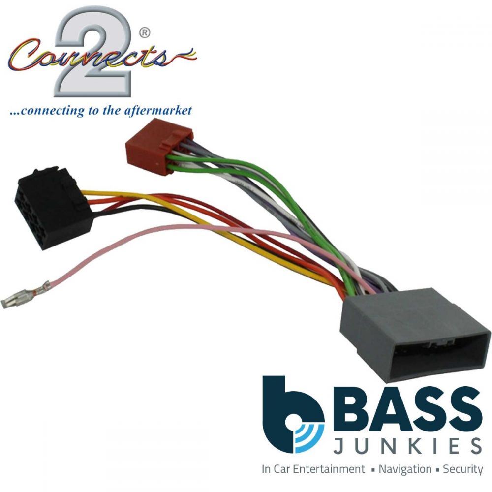Connects2 CT20CT08 - CITROEN C-Crosser & C4-Aircross (Non Amplified Navi Systems) Car Stereo Wiring Harness ISO Adaptor Lead