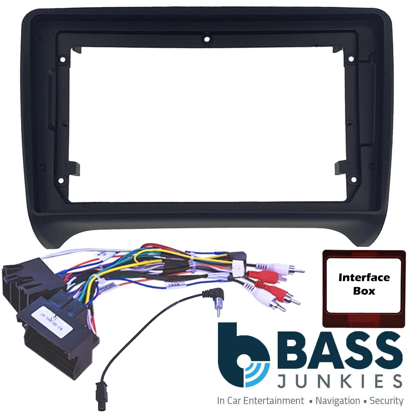 Audi A4 B6/B7 2002-2008 Fascia & Bose Interface Fitting Kit for 9" Android Car Radio