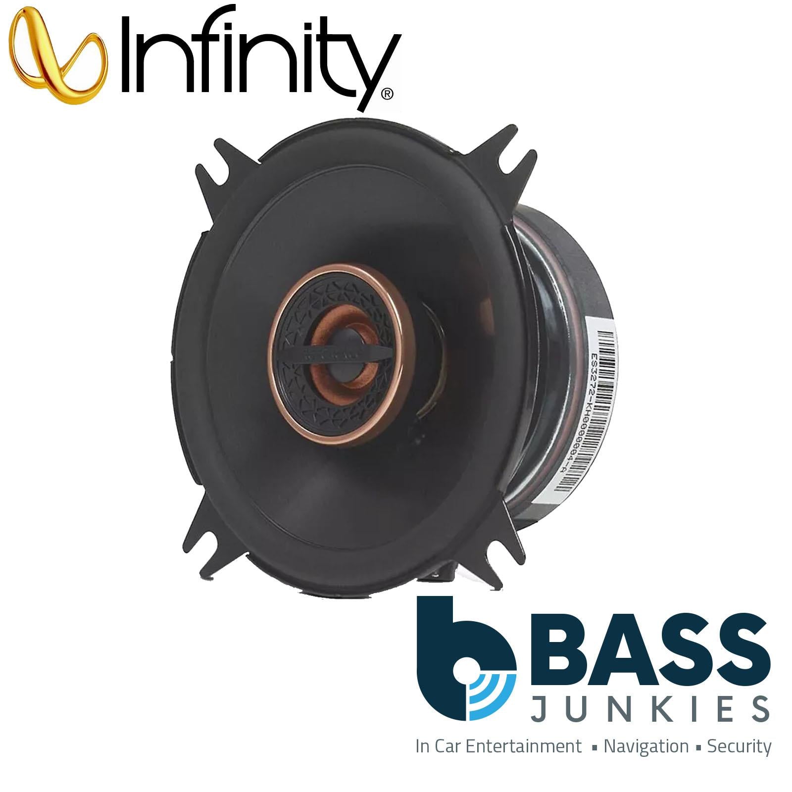 Infinity By Harman REF4032CFX - 10cm 4" Inch 105 Watts Car Dash Speakers Pair