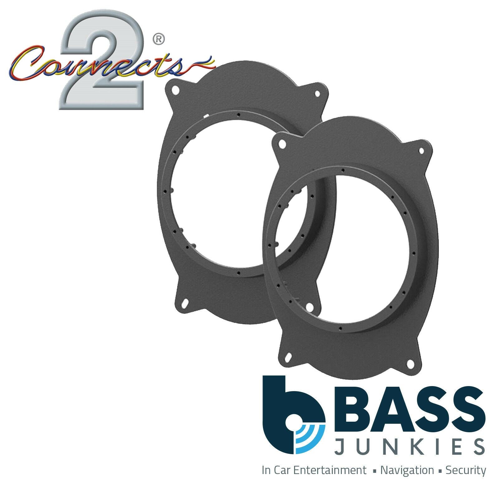Connects2 CT25SU02 - Subaru Forester 2013 Onwards 165mm 6.5" Front Door Car Speaker Adapter Brackets