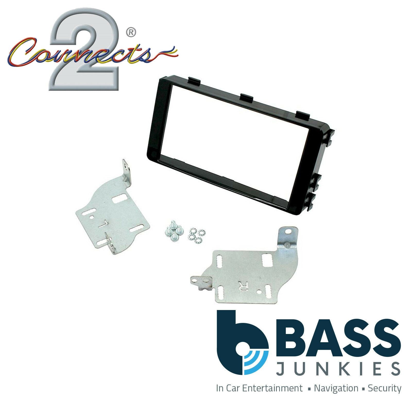Connects2 CT23MT16 Mitsubishi Outlander 2013 Onwards Car Stereo Double Din Fascia Panel