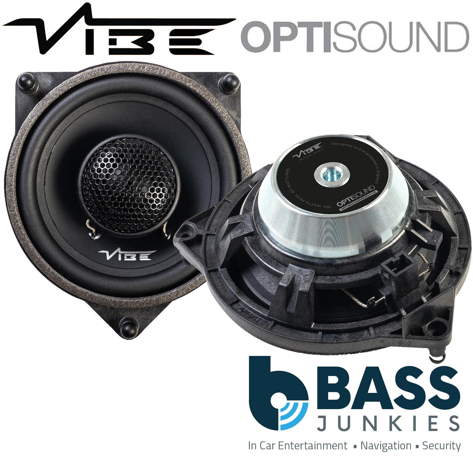 Vibe OPTISOUNDMERC4-V2 - Mercedes C,E,S Class GLC 360 Watts 2 Way Plug & Play Front or Rear Door Car Speakers