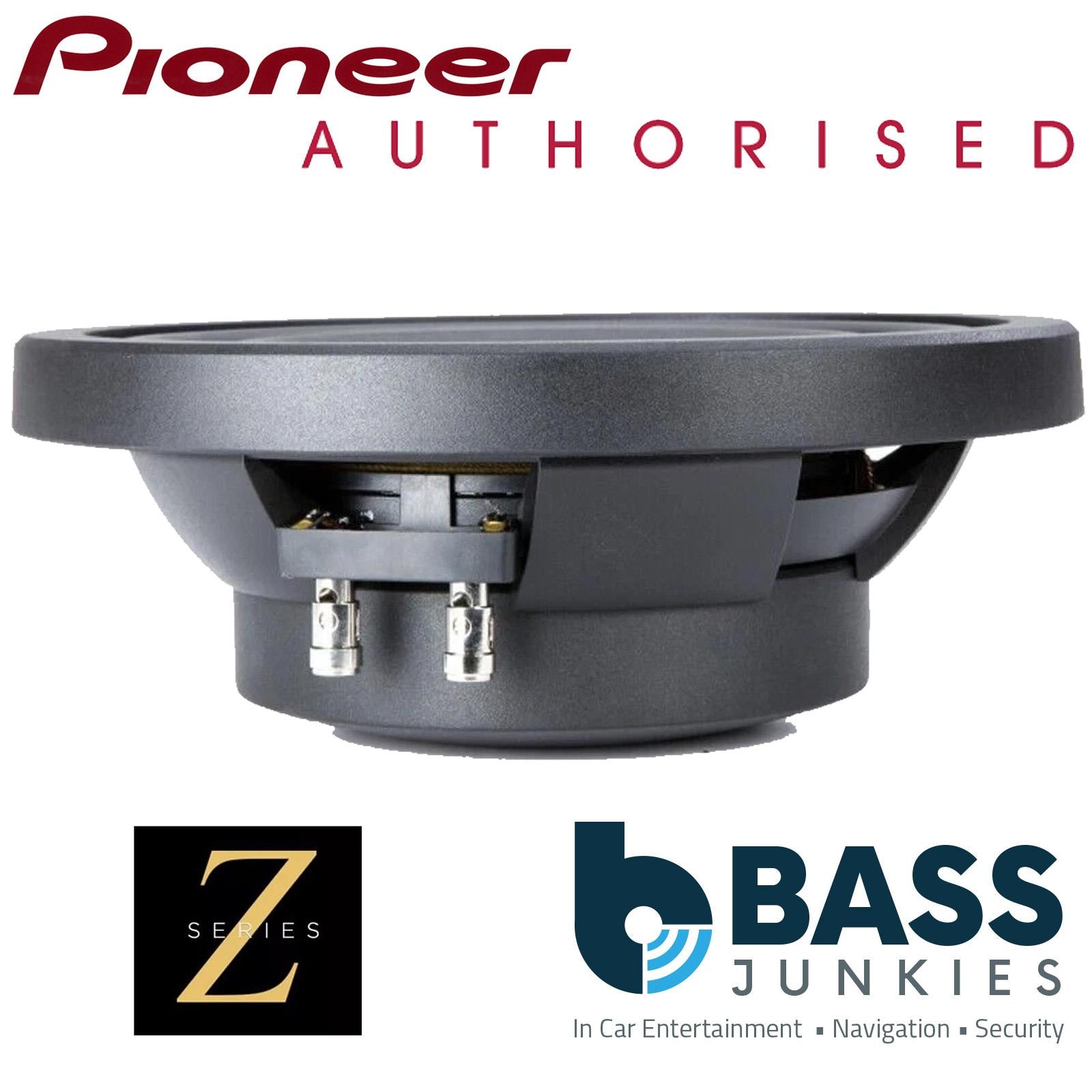 Pioneer TS-Z10LS4 -  1300 Watts 10” 25cm Single 4 Ohm Shallow Car Sub Subwoofer