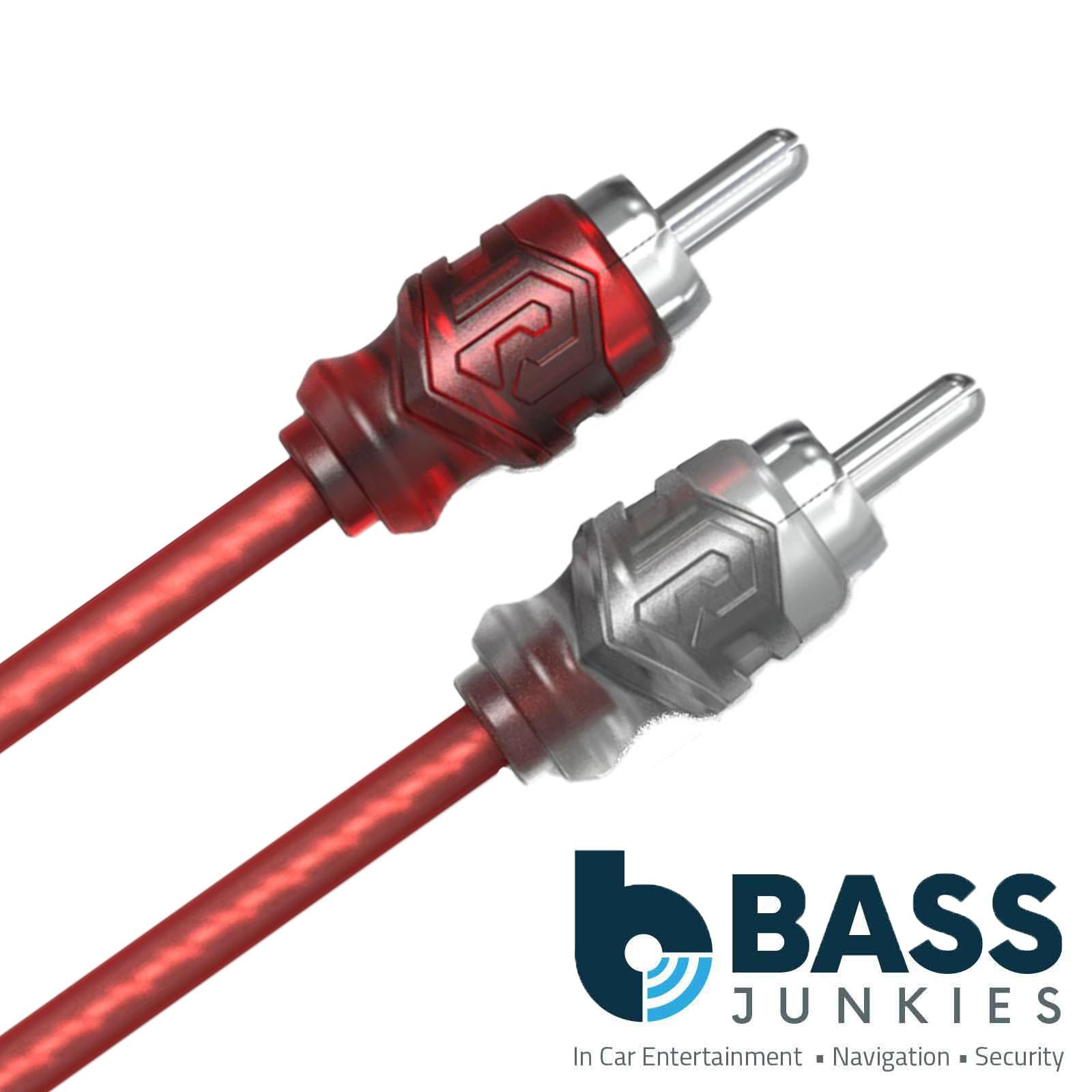 Raptor Vice Series 3m 10ft 2 Channel Twist RCA Audio Cable