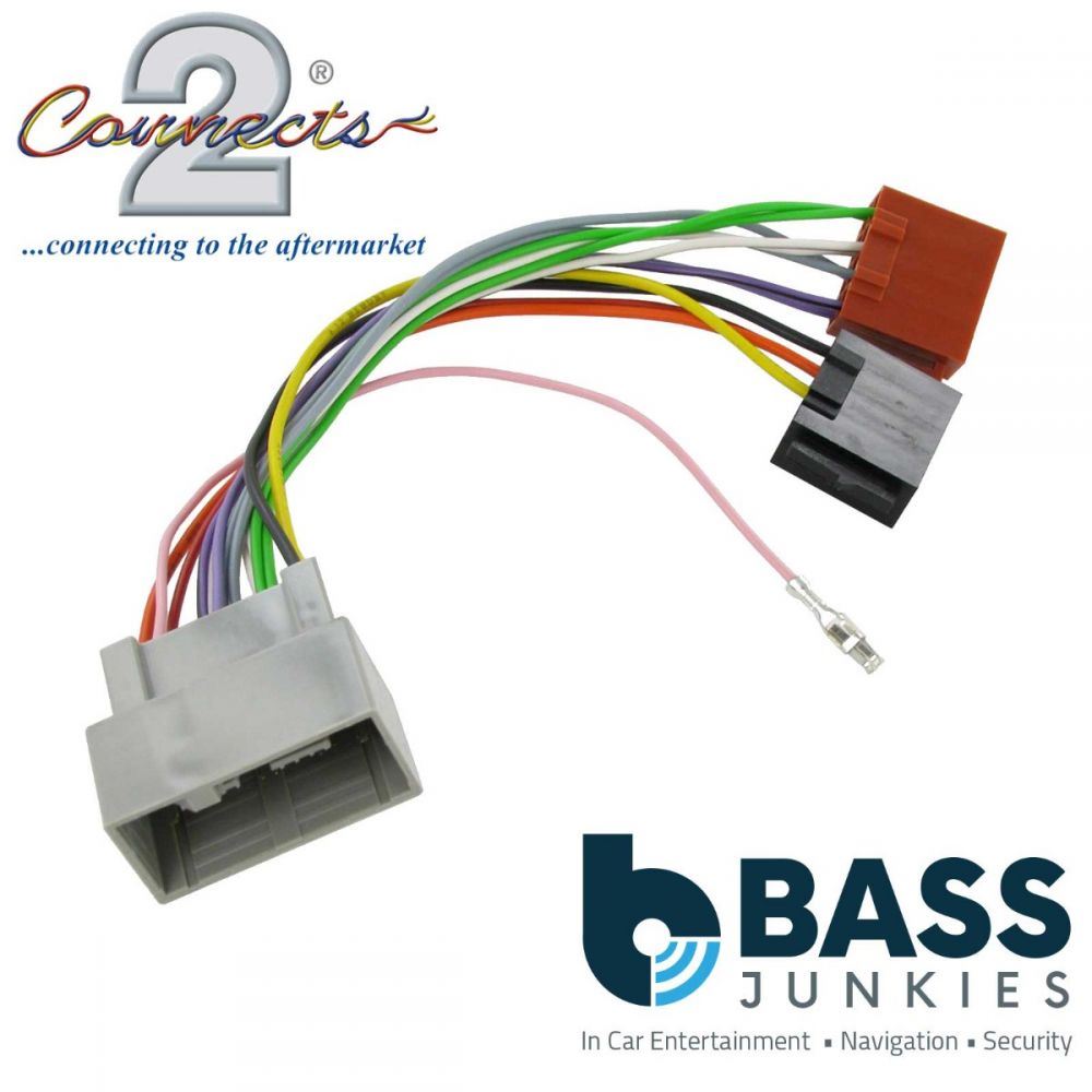 Connects2 CT20HD05 - Honda Accord Civic CR-V and Other Models Specific Car Stereo Radio ISO Harness Adaptor Wiring