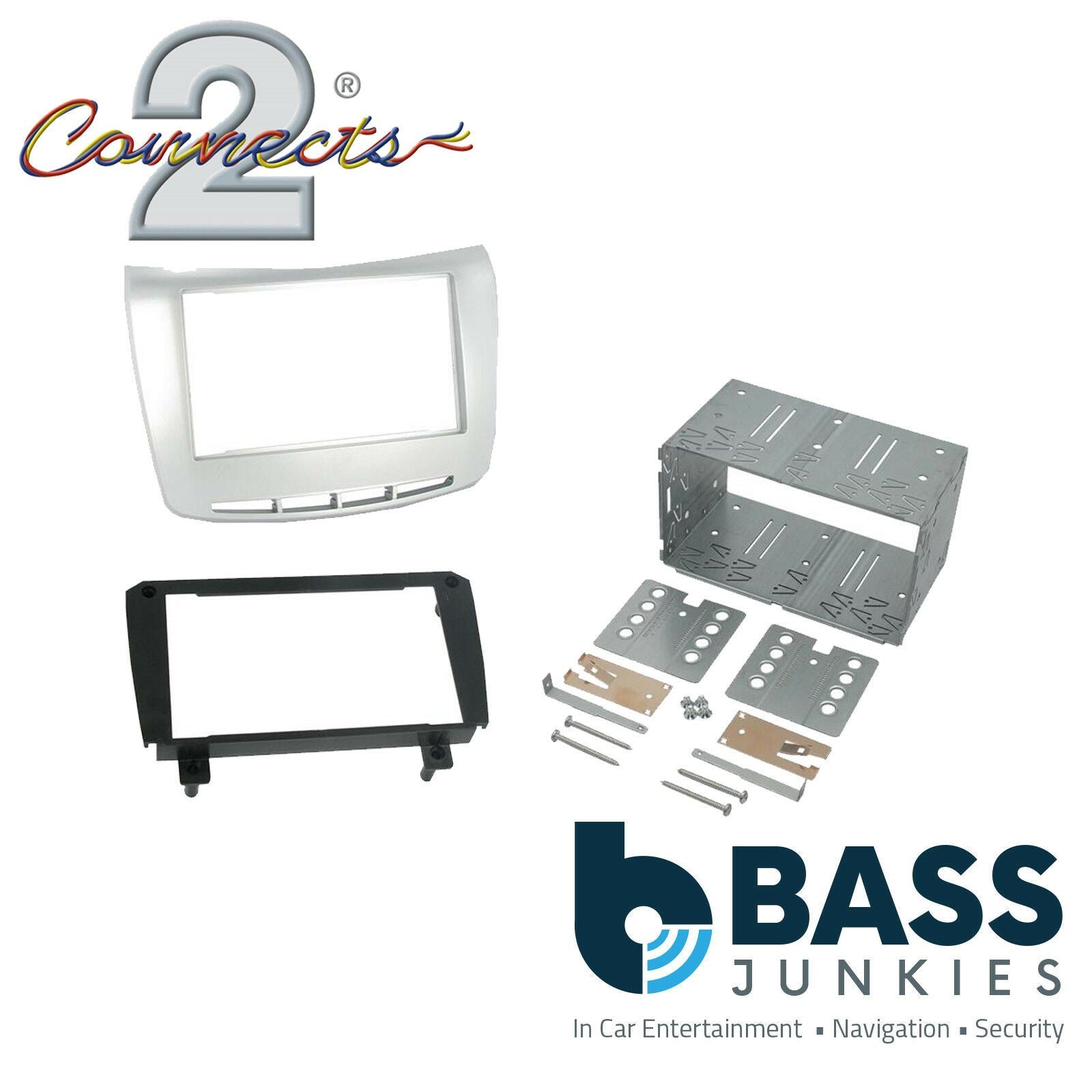 Connects2 CT23CH01 Chrysler Delta 2011 - 2014 Car Stereo Double Din Fascia Panel & Cage Kit
