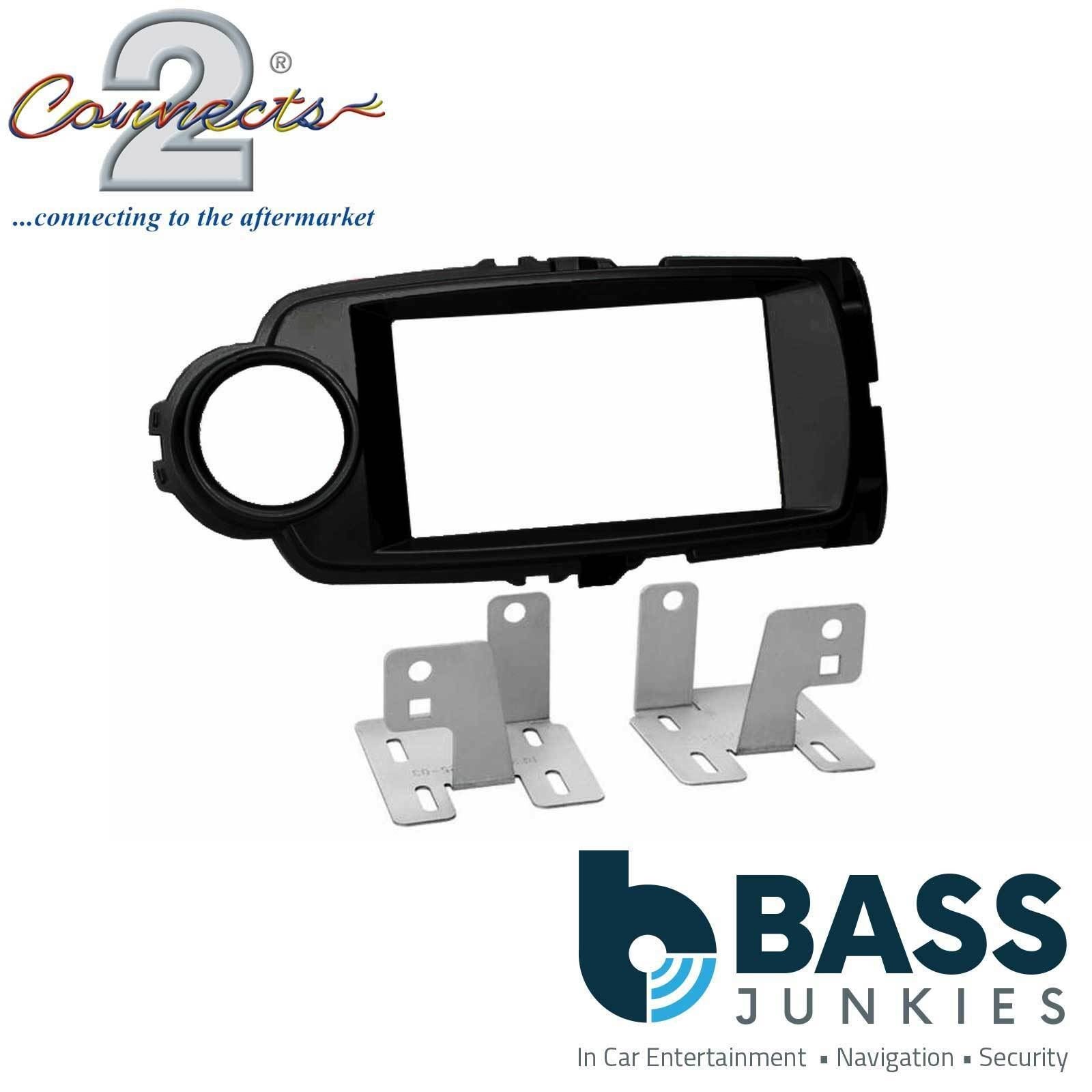 Connects2 CT23TY57 - Toyota Yaris 2011 - 2014 Double Din Fascia Panel