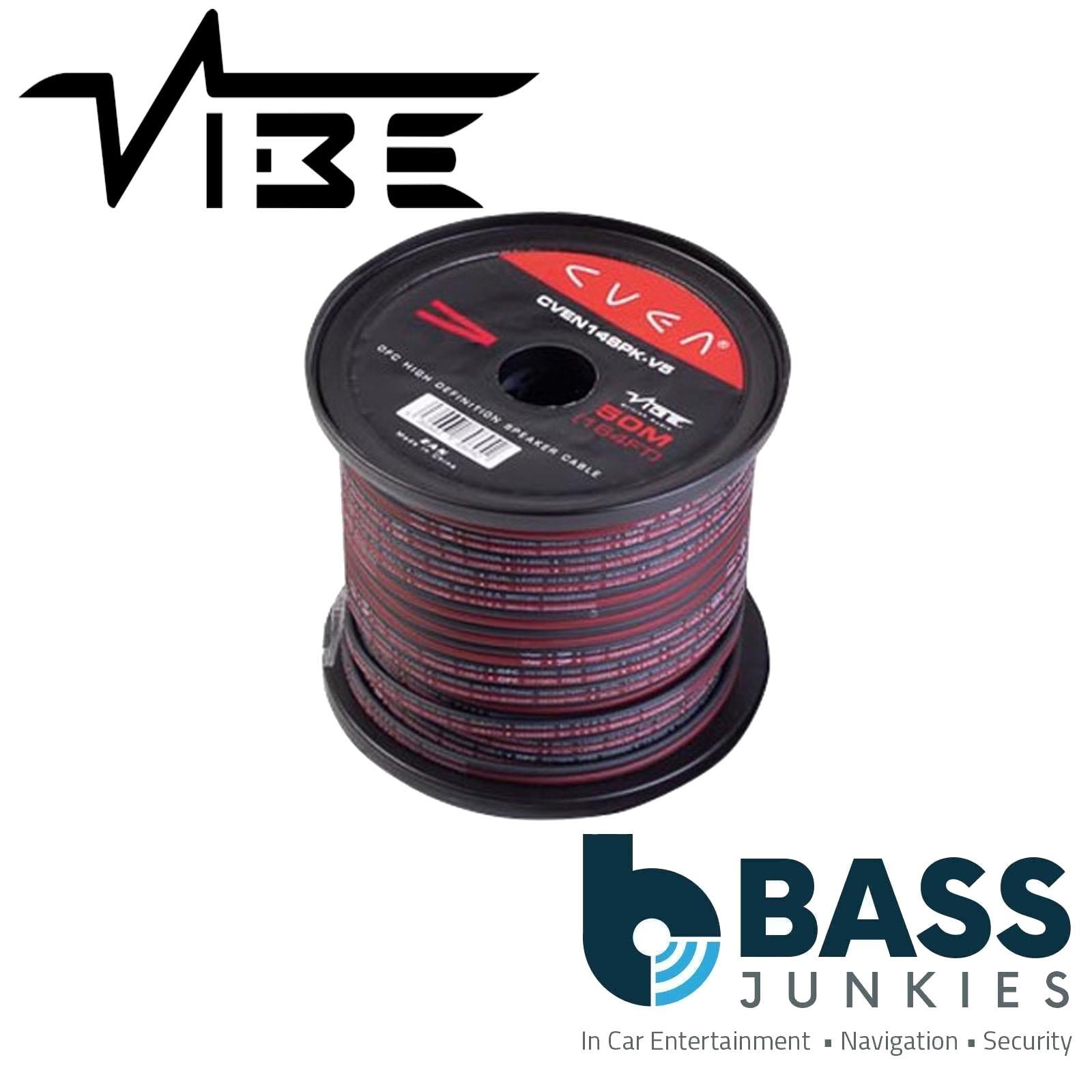 Vibe CVEN14SPK-V5 - 14 AWG OFC Car Speaker Cable 50 Meter Spool