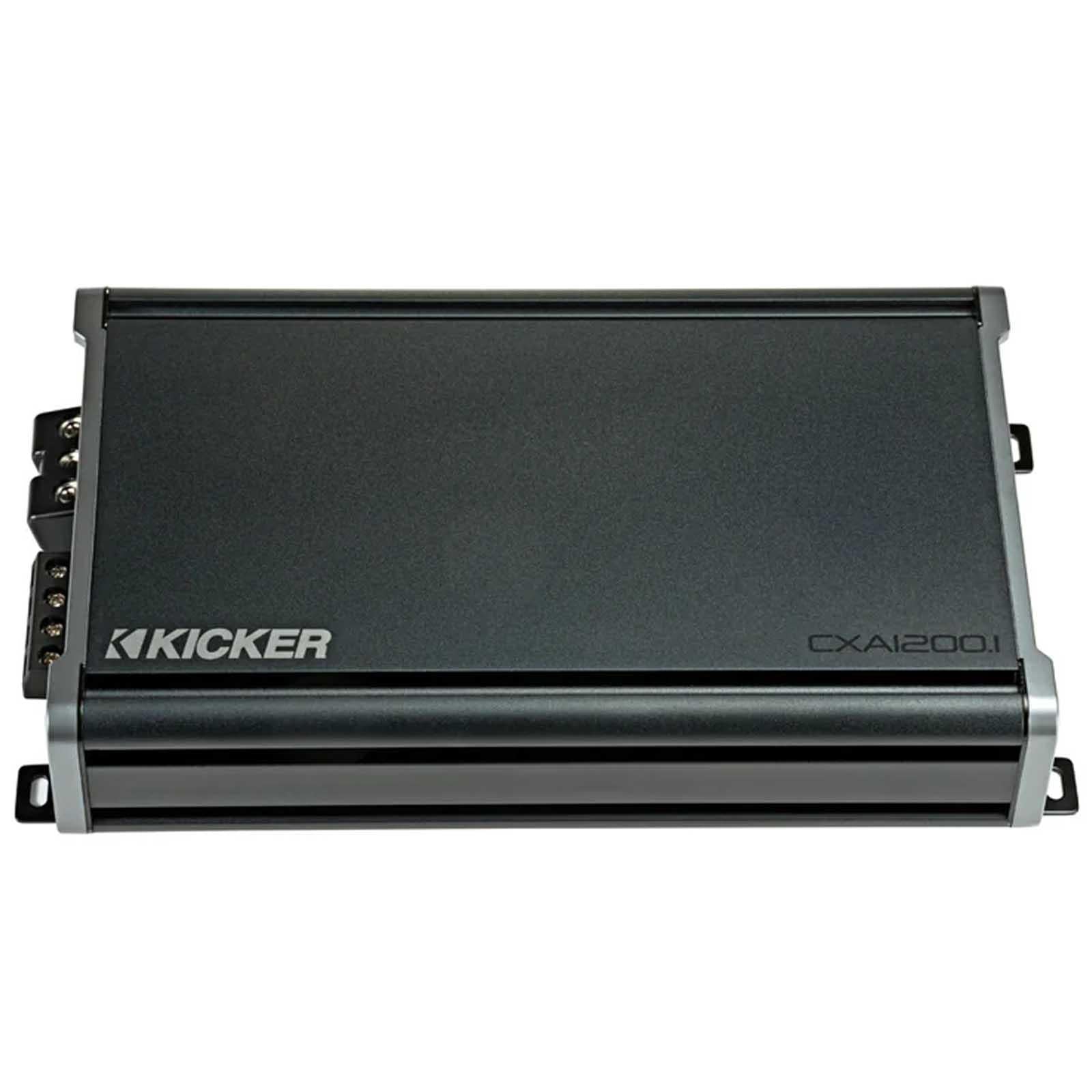 Kicker 46CXA12001 - 1200 Watts Monoblock Class D Subwoofer Amp Amplifier