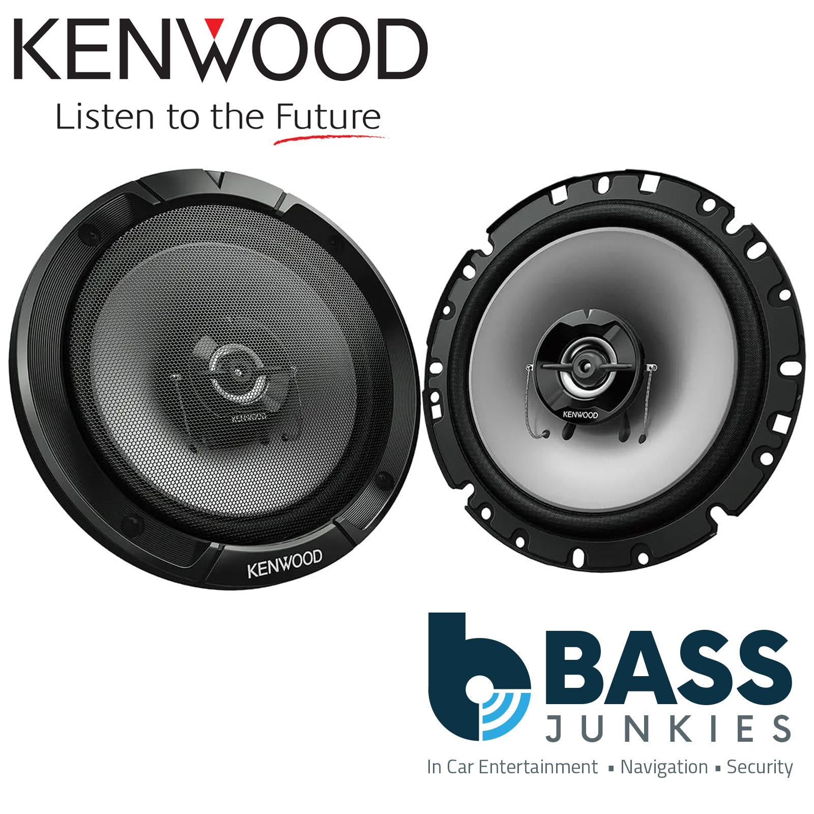 Kenwood KFC-S1767 - 17cm 6.5" inch 600 Watts 2 Way Car Van Door Coaxial Speakers Pair