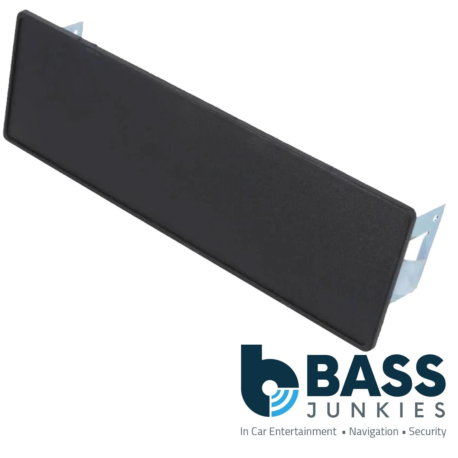 Connects CT24UV15 - Single Din Car Radio Stereo Black Blanking Panel Plate with Side Clips