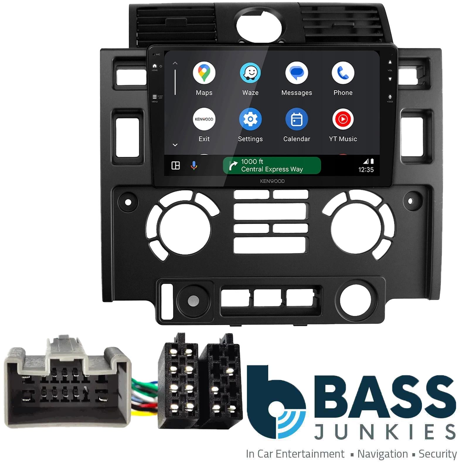 UPGRADED 9" CarPlay Android Car Stereo & Kit For LandRover Defender 90 2010 Onwards