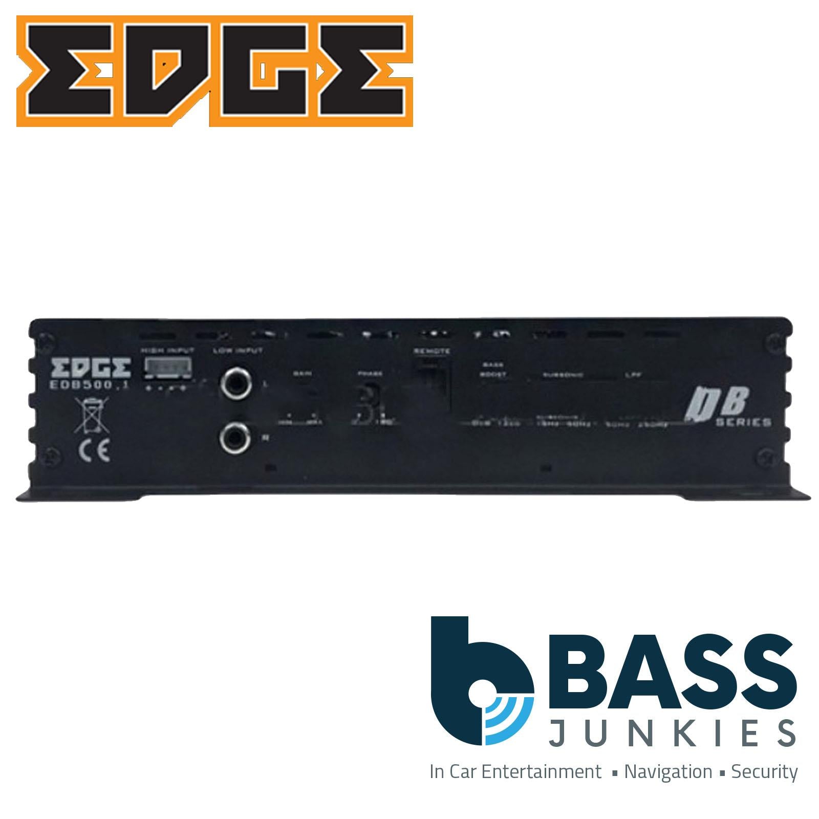 EDGE EDB500.1-E9 DB Series 1000 Watts Monoblock Car Amp Amplifier