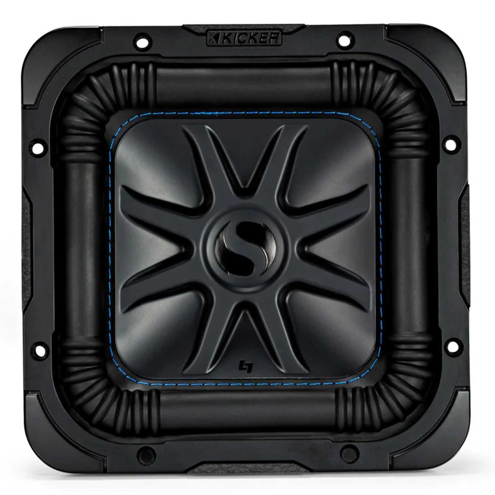 Kicker 44L7S82 - 900 Watts 8" Solo-Baric L7S Square 2 Ohm Sub Subwoofer
