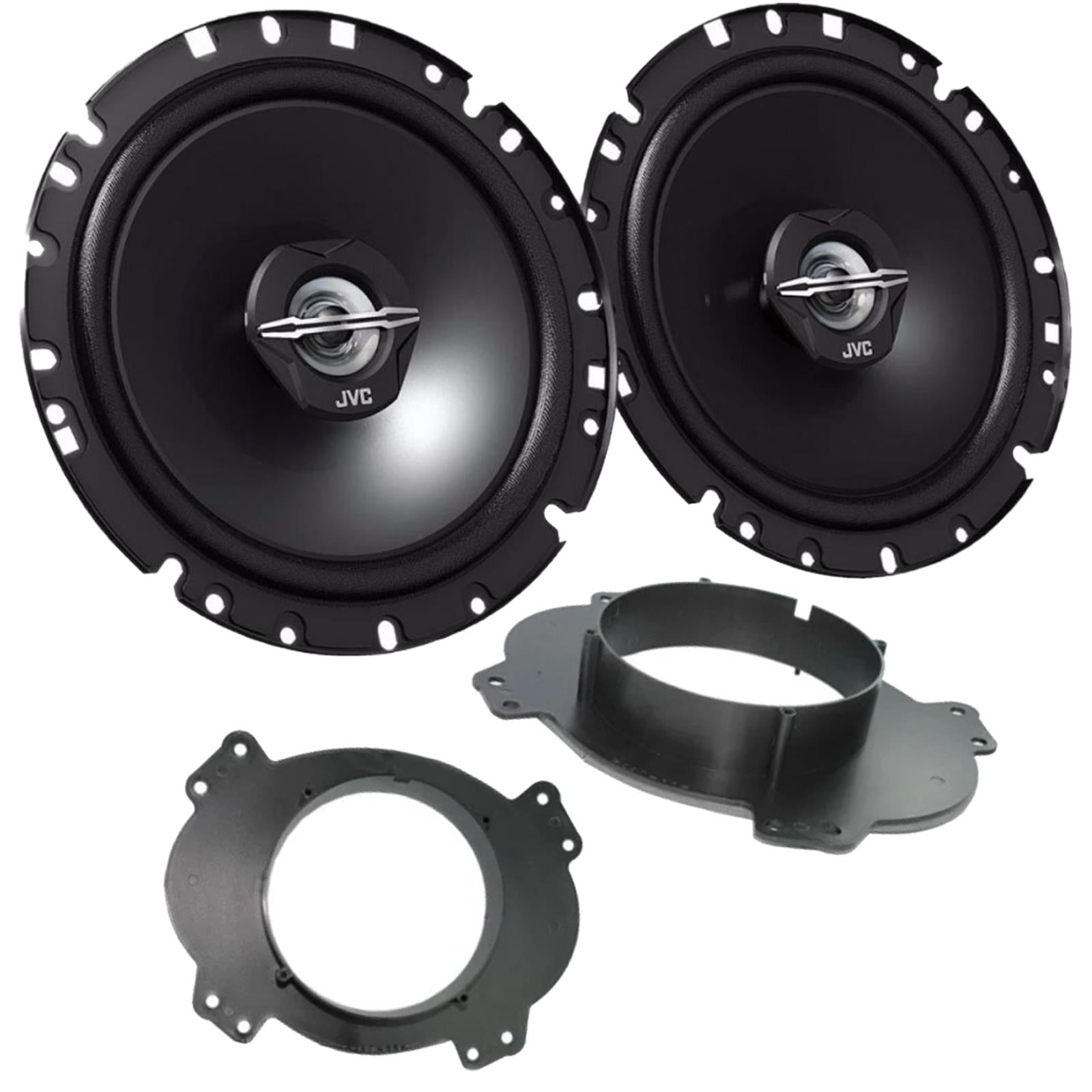 Isuzu D-Max MK2 2012 On JVC 17cm 6.5 Inch 600 Watts 2 Way Door Car Speakers