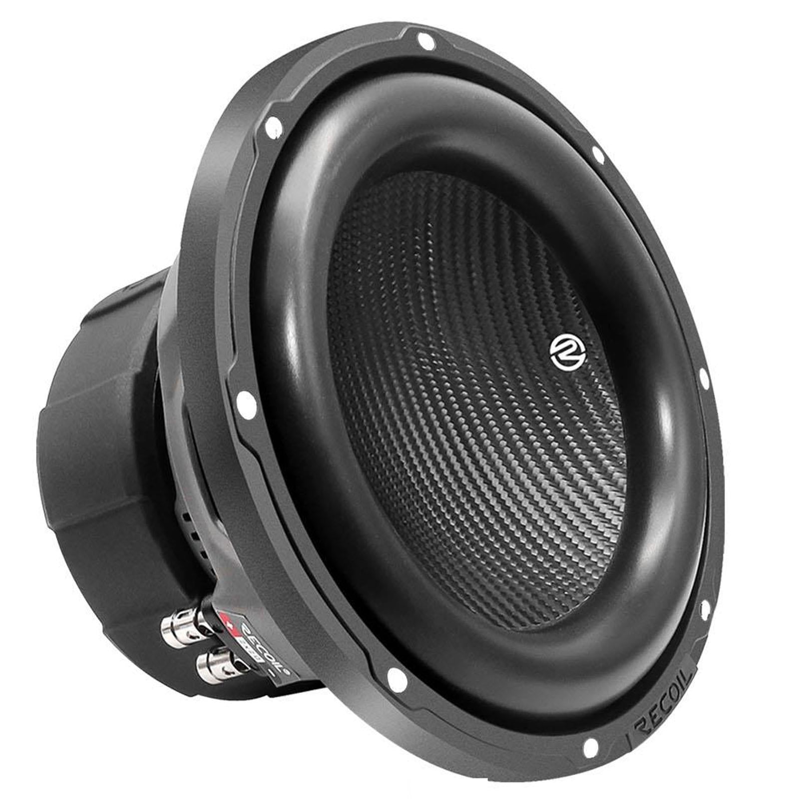 Recoil PW15D4 - 1600 Watts Echo Pro Series 15-Inch Dual 4-ohm Car Subwoofer
