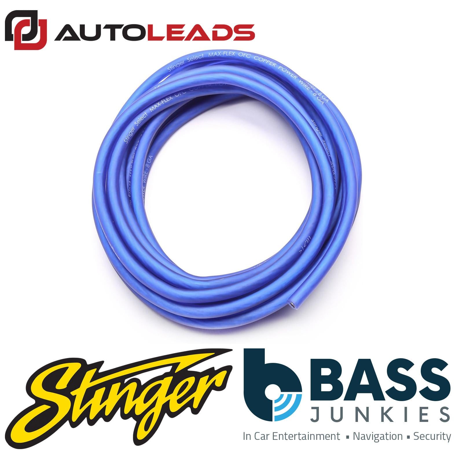 AUTOLEADS AL-SS600XS - 1500 Watts 100% Pure Copper 8 AWG Gauge Car Amp Kit