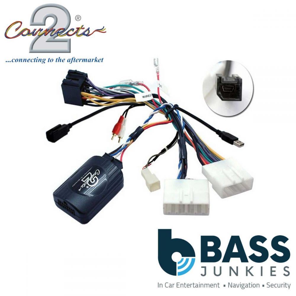 Connects2 CTSNS012.2 Nissan Altima Rogue Sentra Car Stereo Radio Steering Wheel Interface Stalk Control