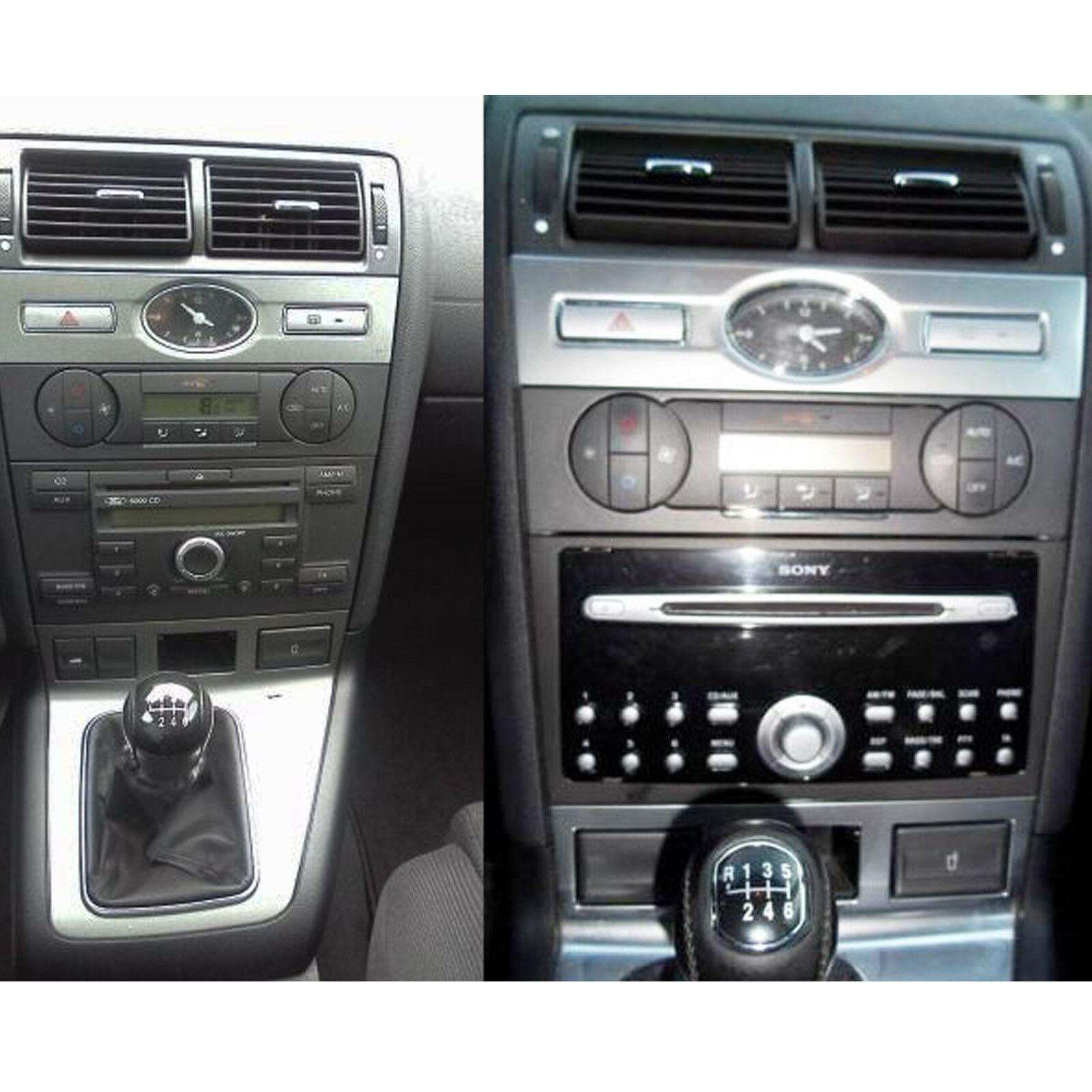 Connects2 CT24FD43 - Ford Mondeo 2004 - 2007 Double Din Fascia Panel