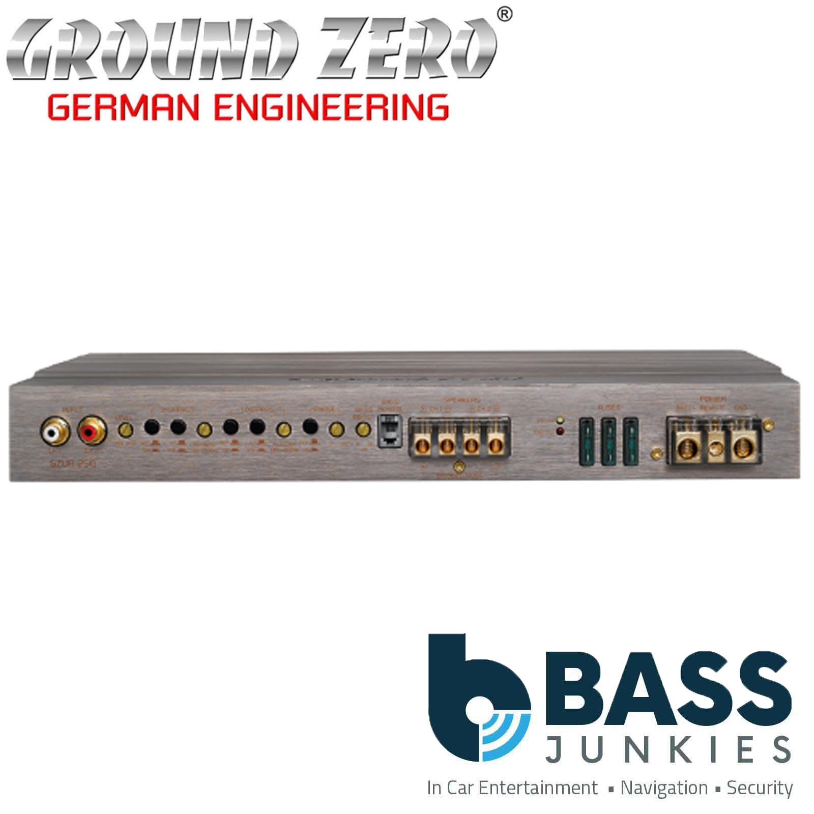 GROUND ZERO GZUA 2SQ High-performance 2-channel SQ amplifier