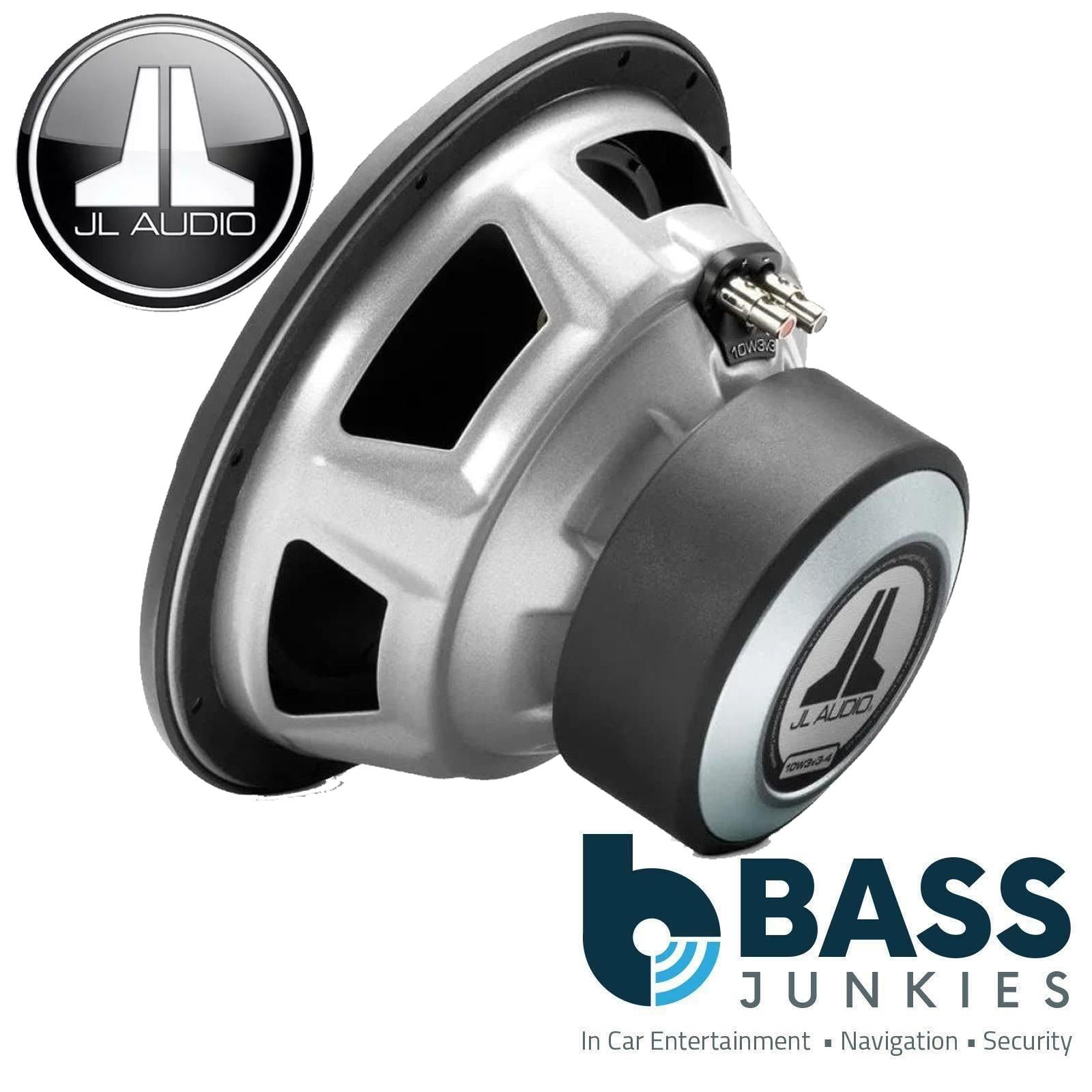 JL Audio 12w3v3-4  - W3 30cm 12" Inch 4 Ohm 500 Watts RMS Car Sub Subwoofer