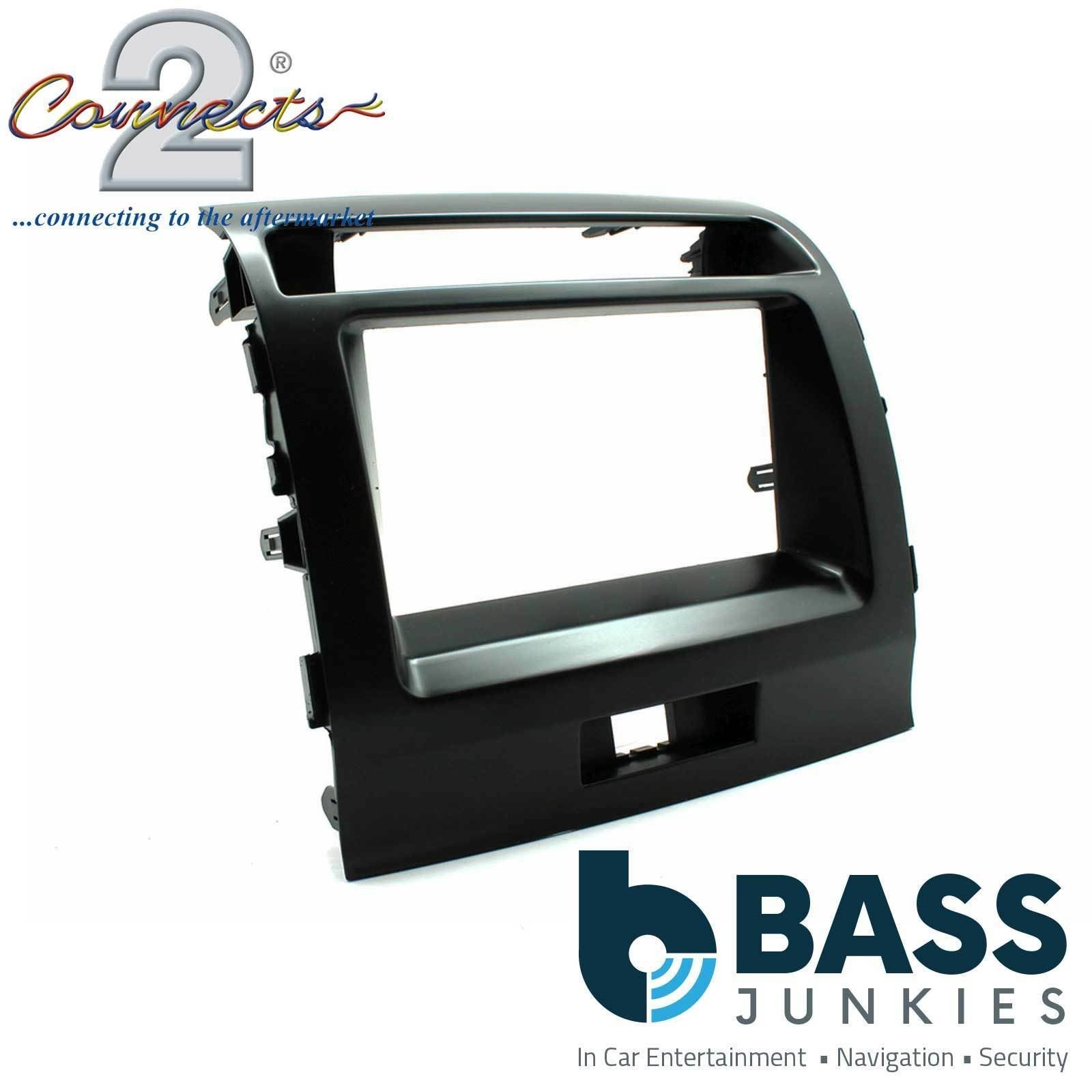 Connects2 CT23TY20 - Toyota Landcruiser 2008 Onwards Double Din Fascia Panel