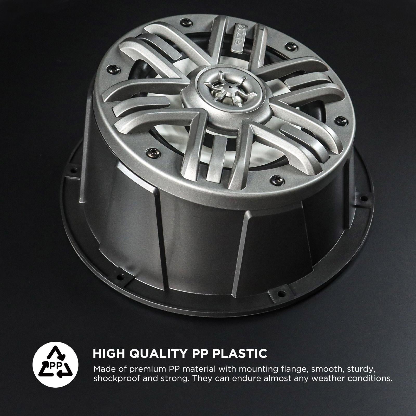 Recoil USP65-B - 6.5" 17cm Black Surface Mount Van Truck Boat Car Speaker Pods