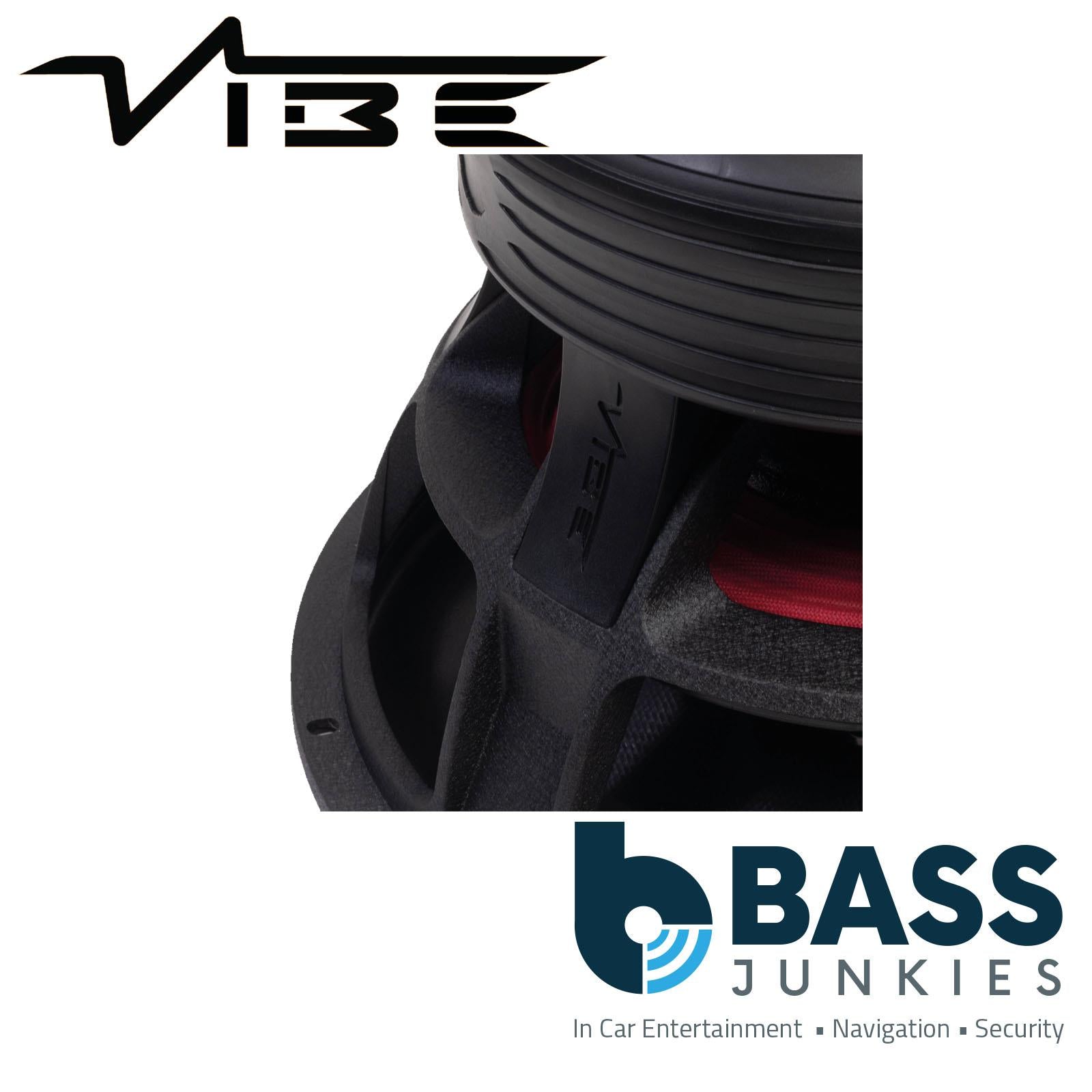 VIBE BDC15D1SPL-V4 Black Death 15 inch 15000 Watts Max SPL Car Audio Subwoofer