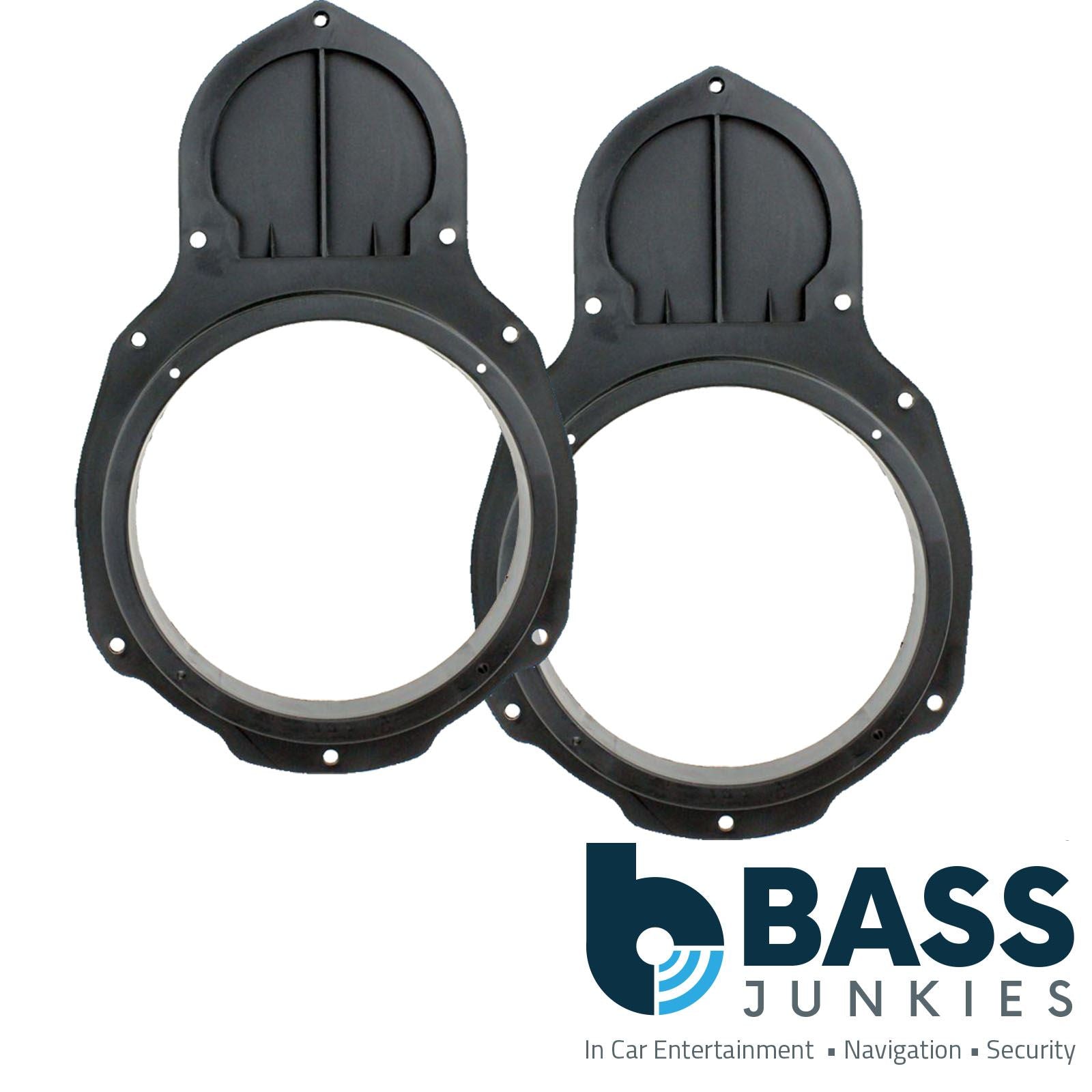 KENWOOD 330 Watts 2 Way Front Door Car Speakers fit VW Passat B6 06-14