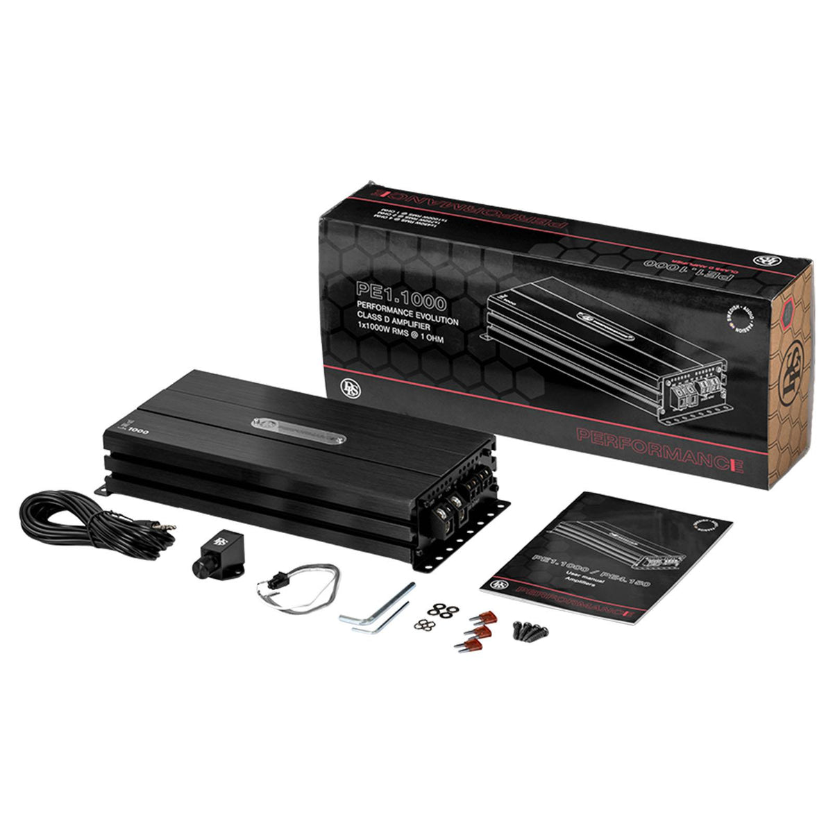 DLS Performance Evolution PE1.1000 1000 Watts RMS Mono Class D Car Amplifier