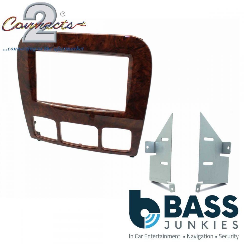 Connects2 CT23MB19 Mercedes S-Class 1998 - 2005 Car Stereo Double Din Fascia Panel