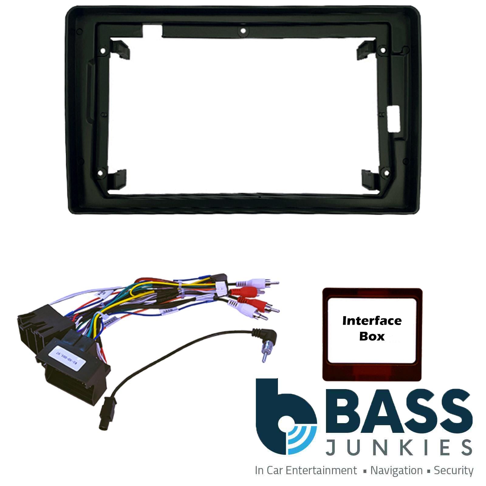 For Audi A3 2008 - 2012 Fascia Panel and Bose Interface for 9" Android Car Radio