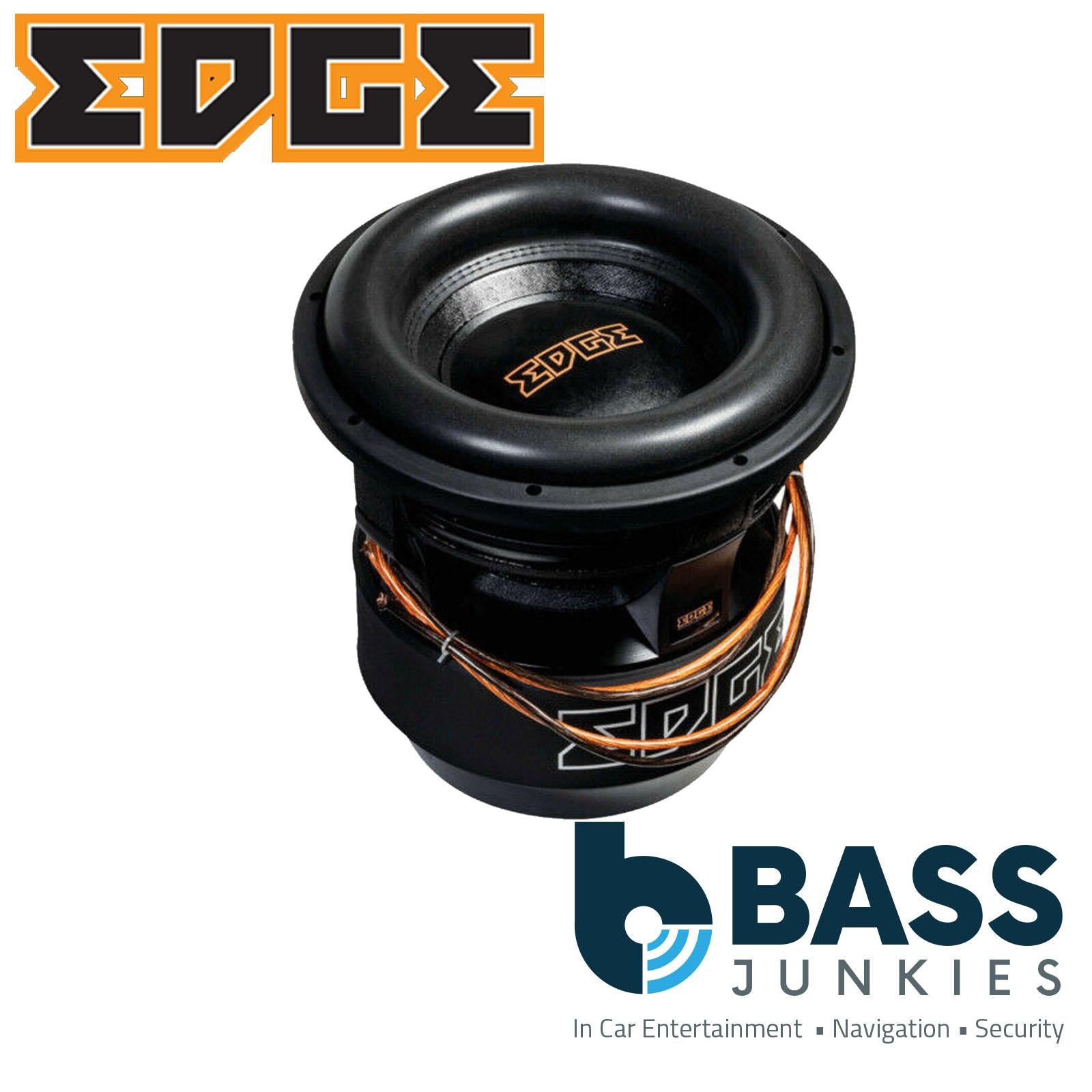 Edge EDX12D1-E7 12" (323mm) Subwoofer, RMS 3000W, Peak 9000W, Dual 1 ohm
