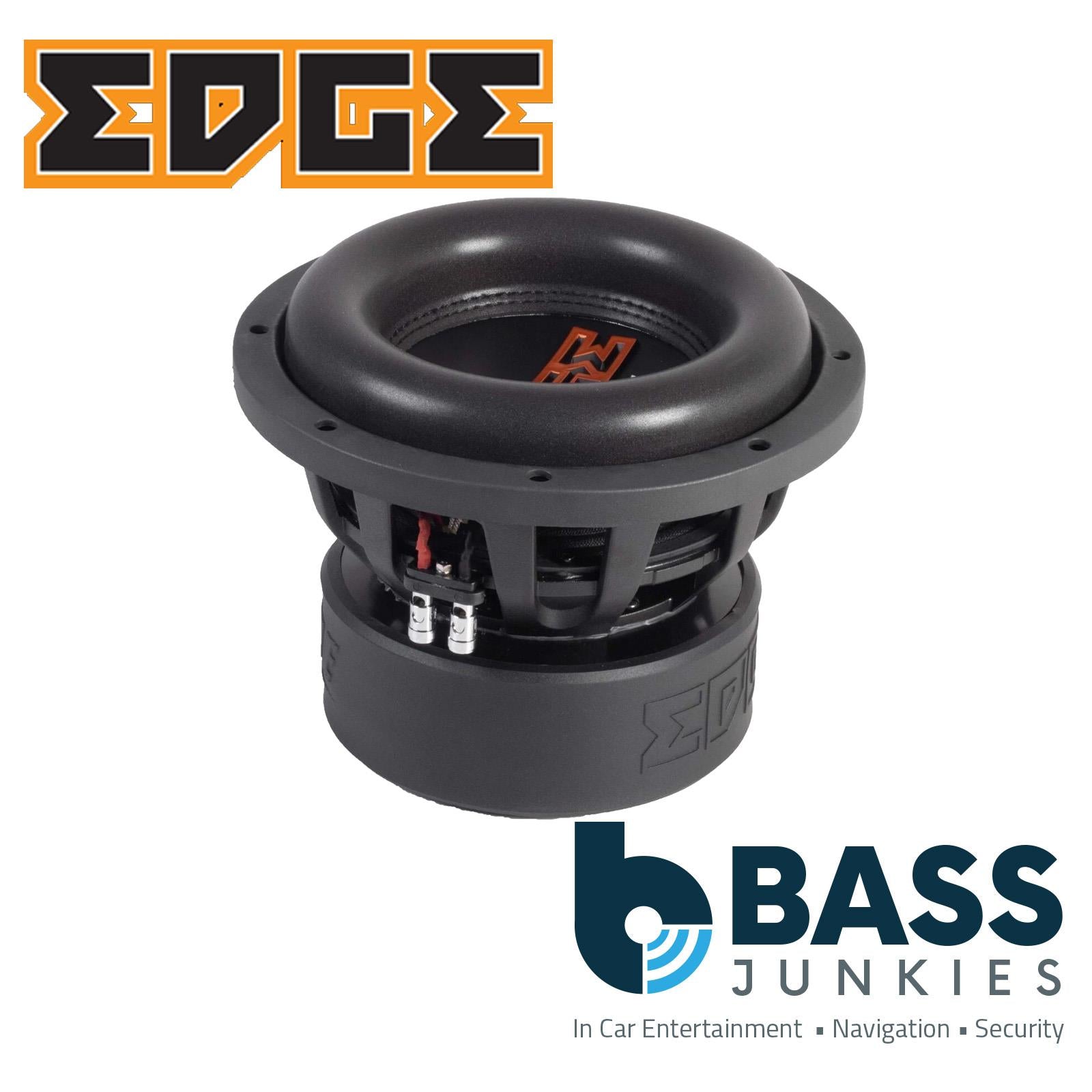 Edge EDX10D2-E3 - 10" 25cm 3500 Watts Dual 2 Ohms SPL Car Sub Subwoofer