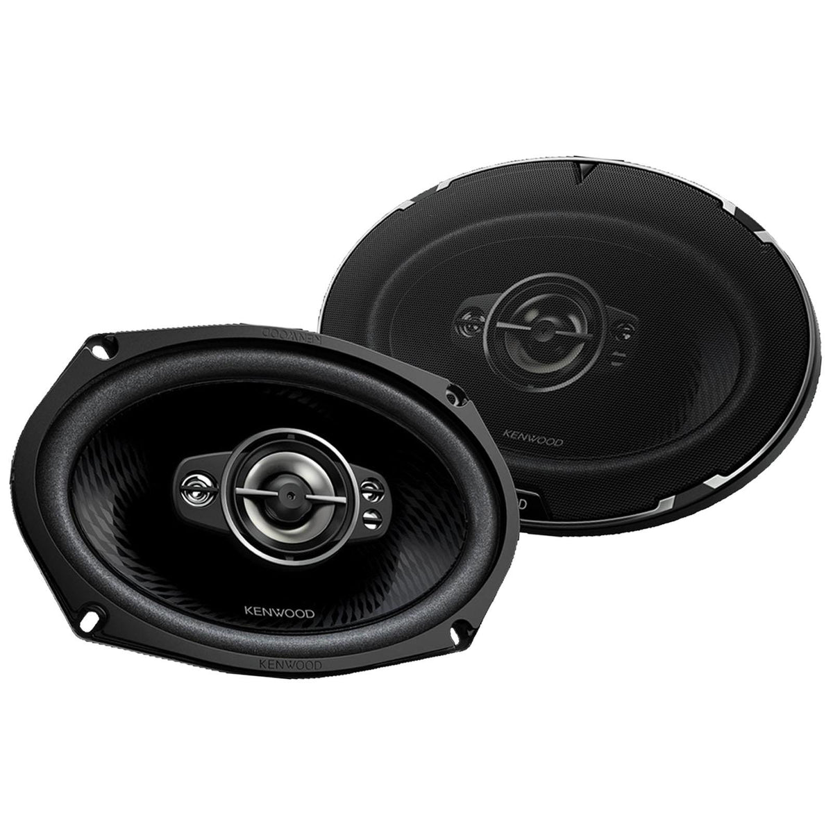 Kenwood KFC-PS6997 - 6x9 1440 Watts 5-Way Car Speakers with Black MDF Boxes Pair