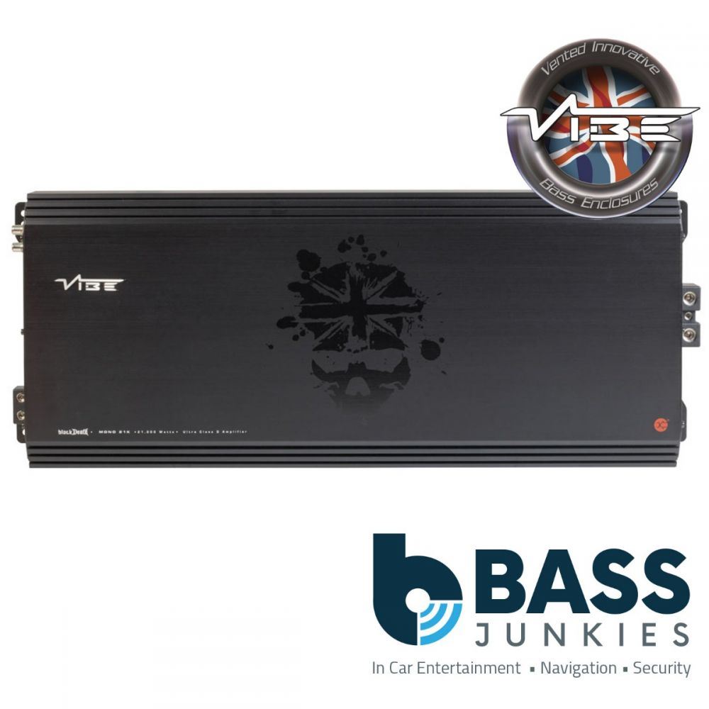 Vibe BLACKDEATH M21K-V6 21,000 Watts Full Range Ultra Class D Car Amp Amplifier