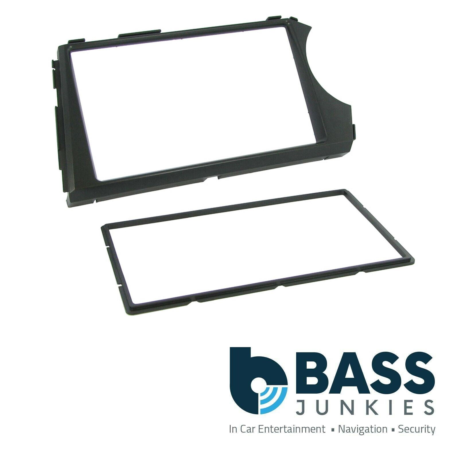 Connects2 CT23SY03 - SSangYong Actyon 2006 Onwards Double Din Fascia Frame