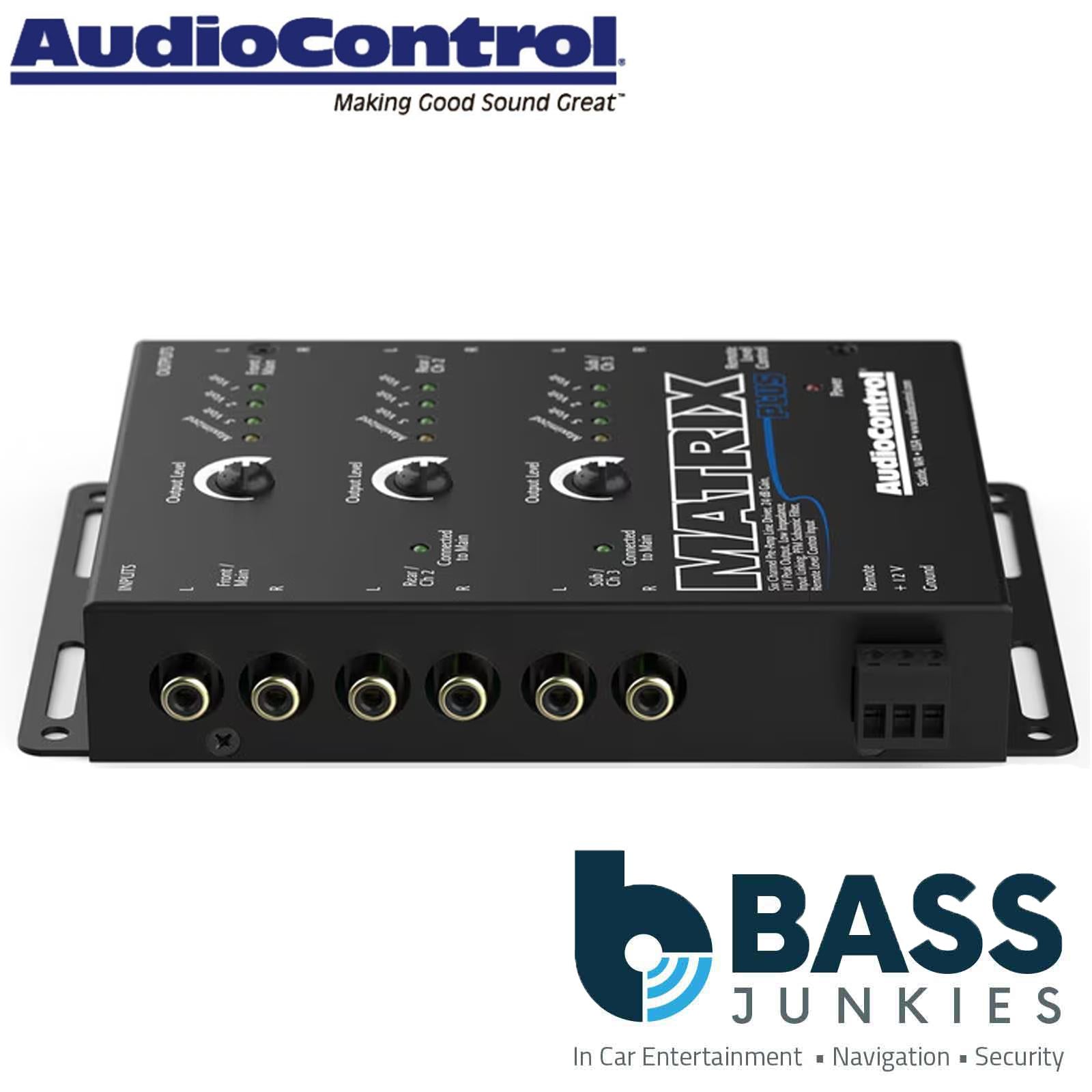 AudioControl Matrix Plus 6-Channel Preamp Line Driver with Remote Level Option